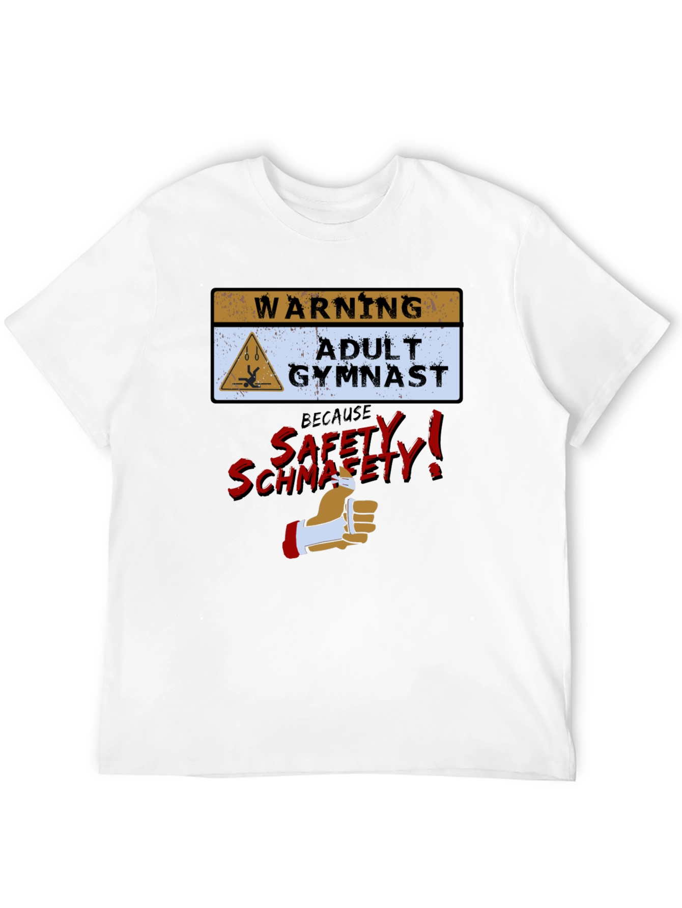 Adult Gymnast Warning T-Shirt