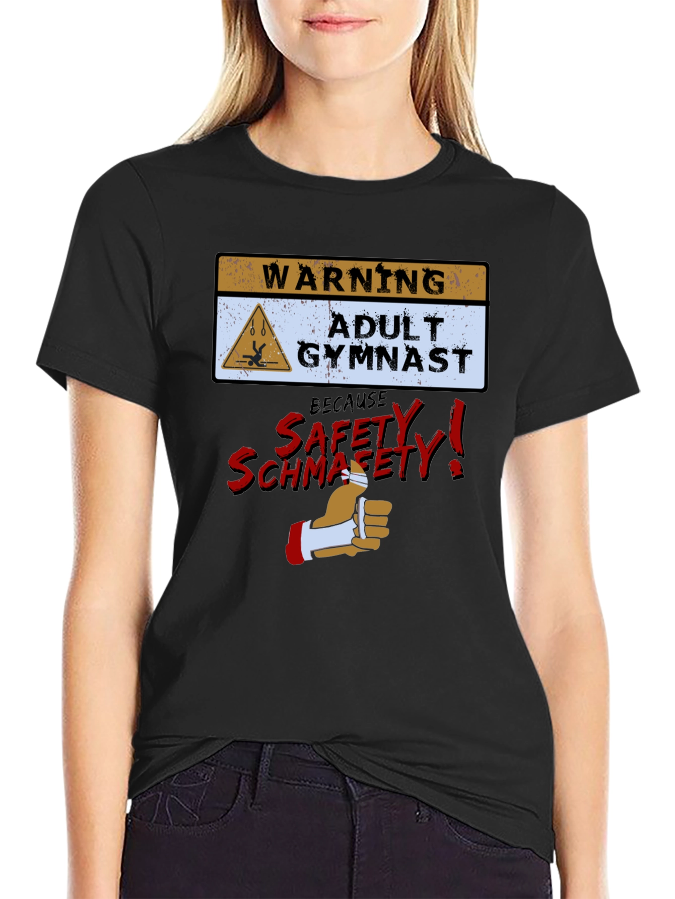 Adult Gymnast Warning T-Shirt