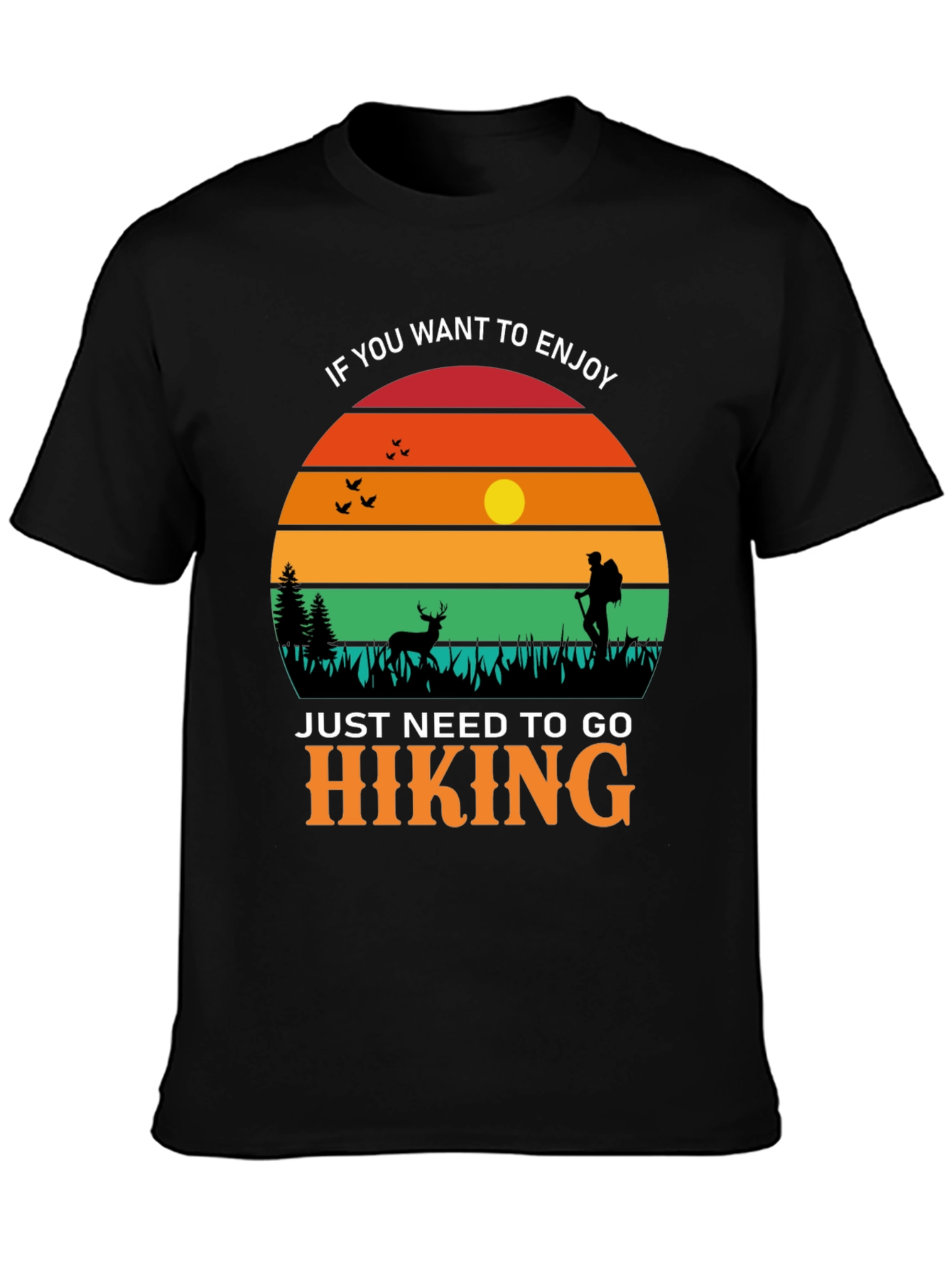 Enjoy Hiking T-Shirt - Outdoor Adventure Tee