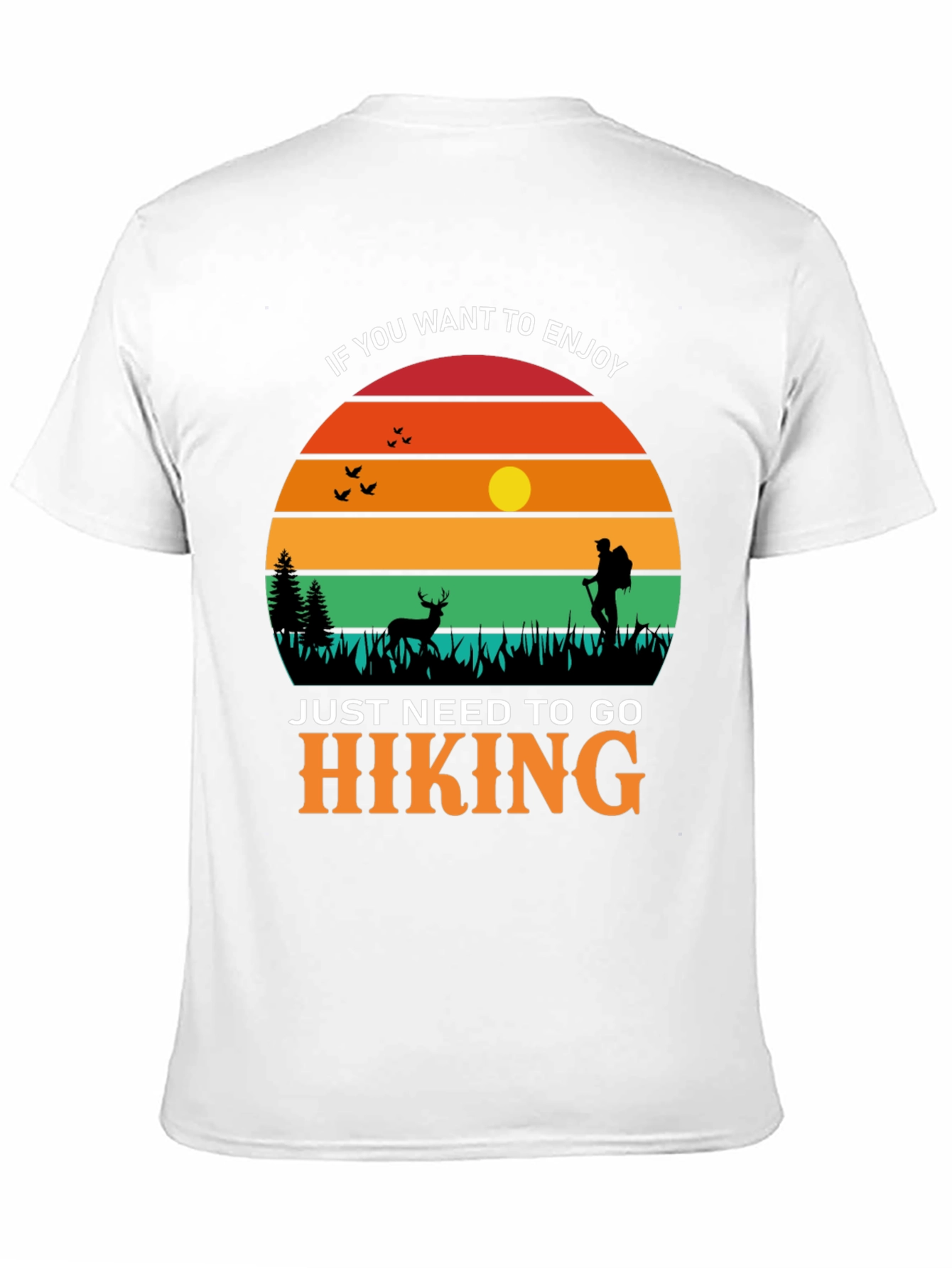 Enjoy Hiking T-Shirt - Outdoor Adventure Tee