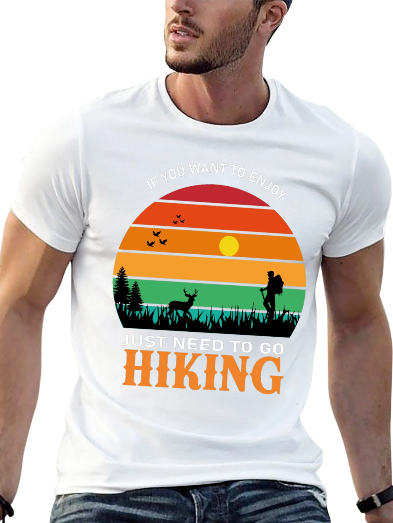 Enjoy Hiking T-Shirt - Outdoor Adventure Tee