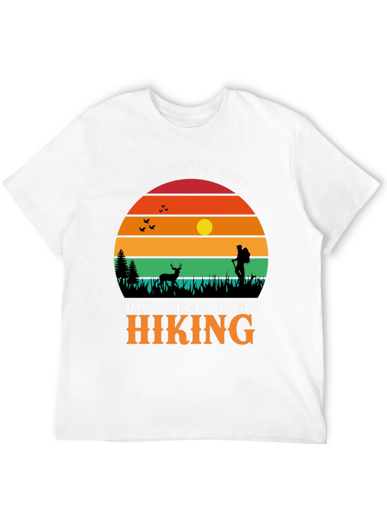 Enjoy Hiking T-Shirt - Outdoor Adventure Tee