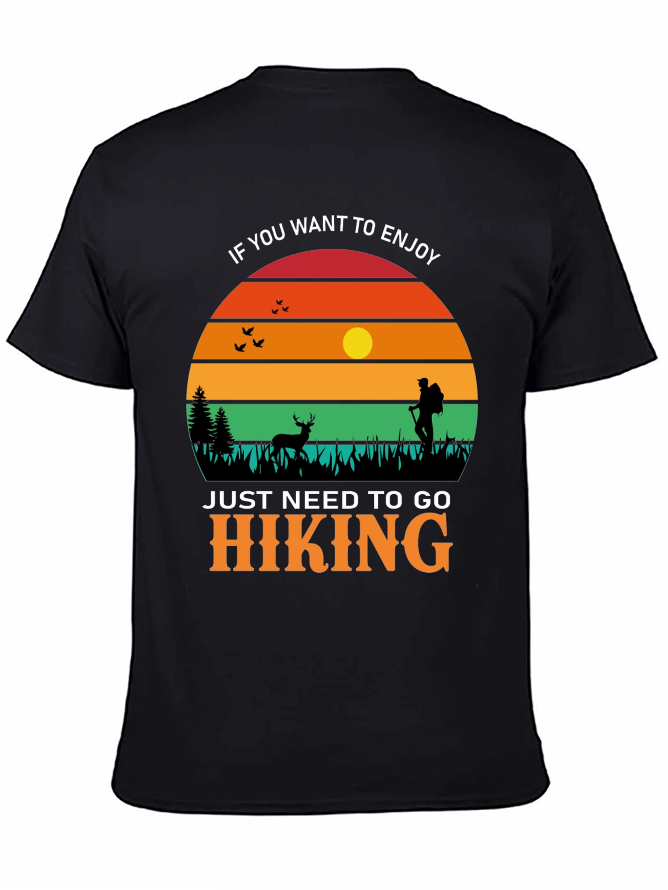 Enjoy Hiking T-Shirt - Outdoor Adventure Tee