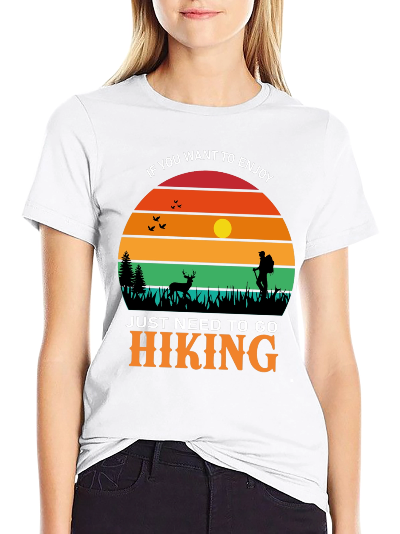 Enjoy Hiking T-Shirt - Outdoor Adventure Tee