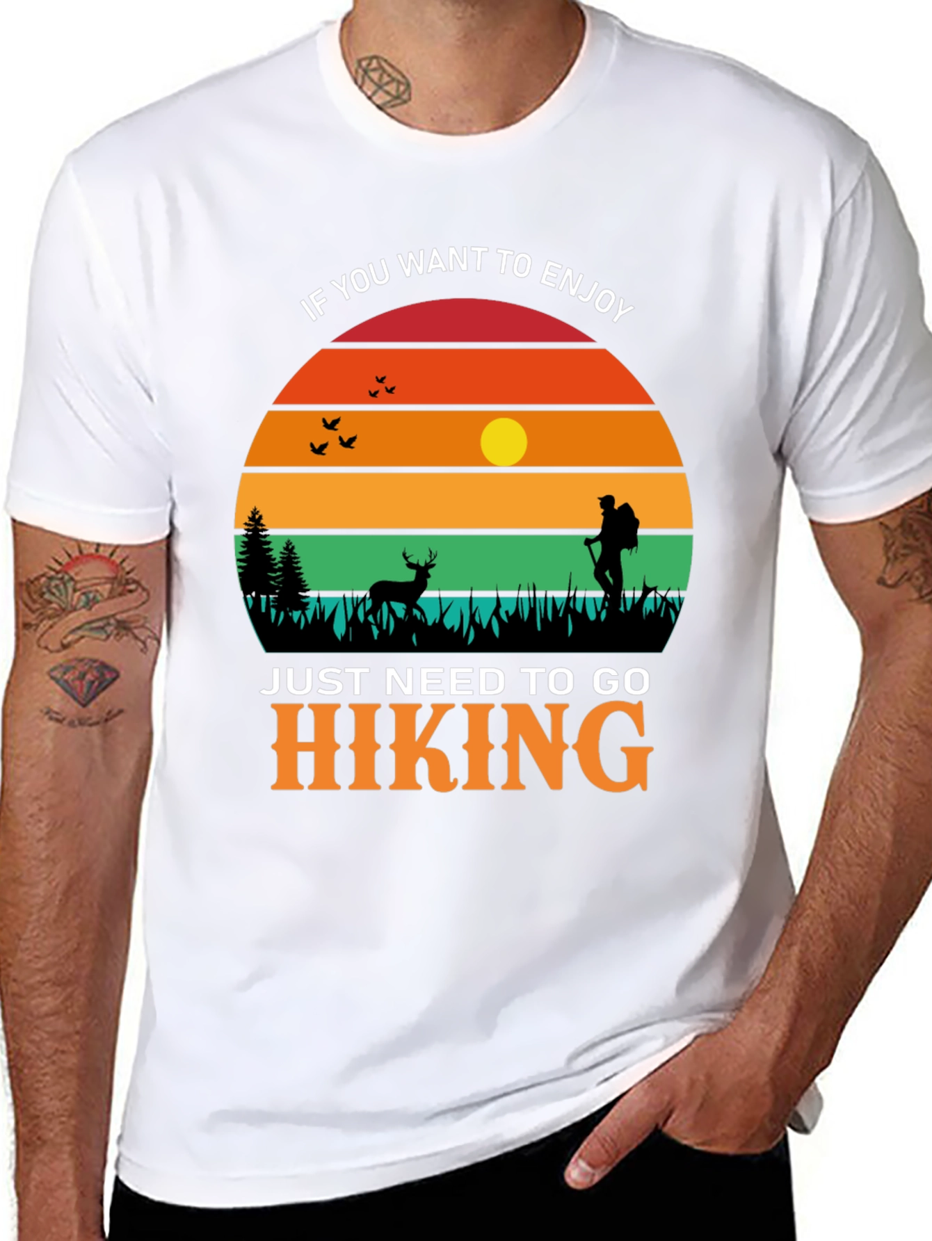 Enjoy Hiking T-Shirt - Outdoor Adventure Tee