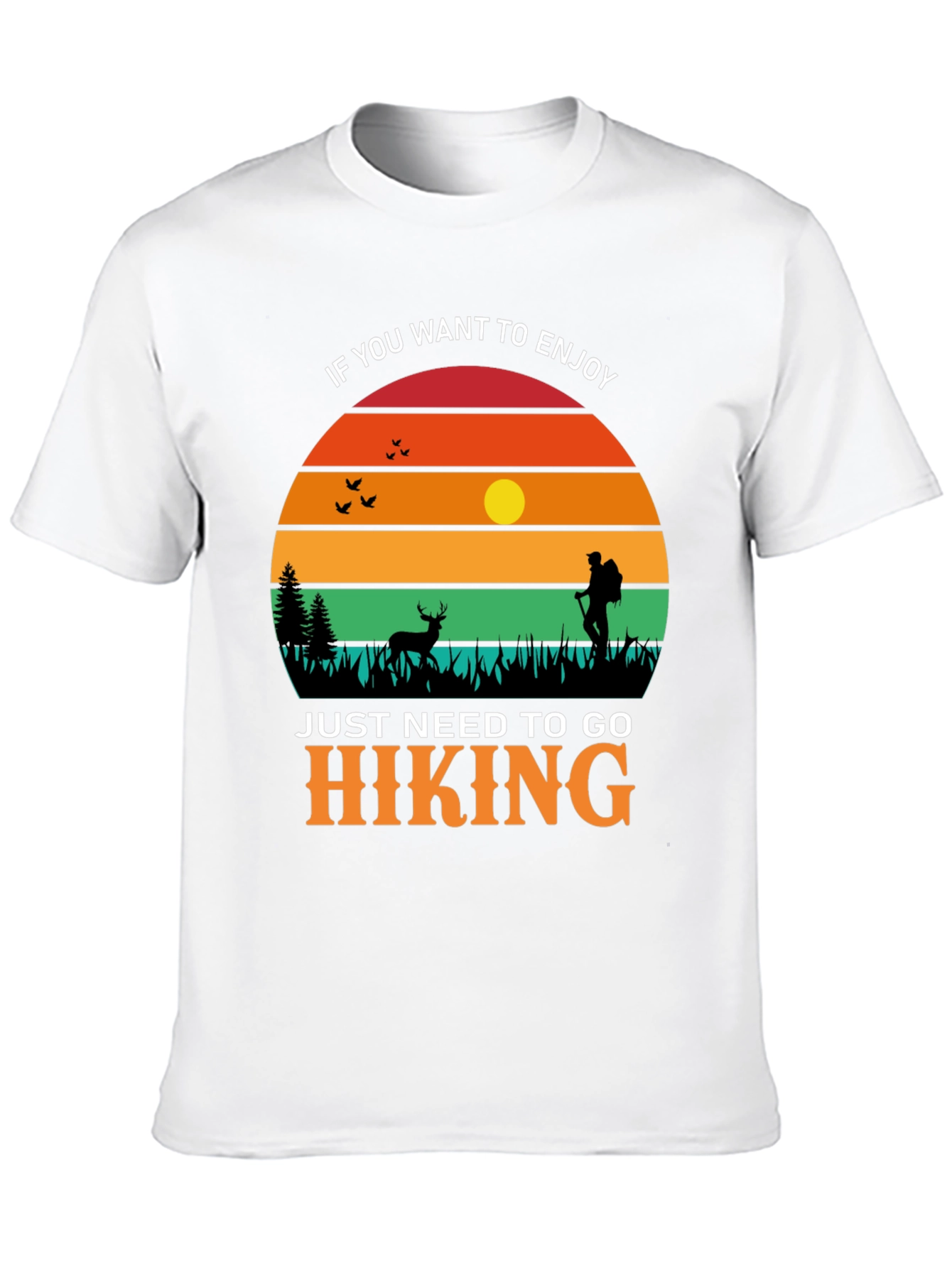 Enjoy Hiking T-Shirt - Outdoor Adventure Tee