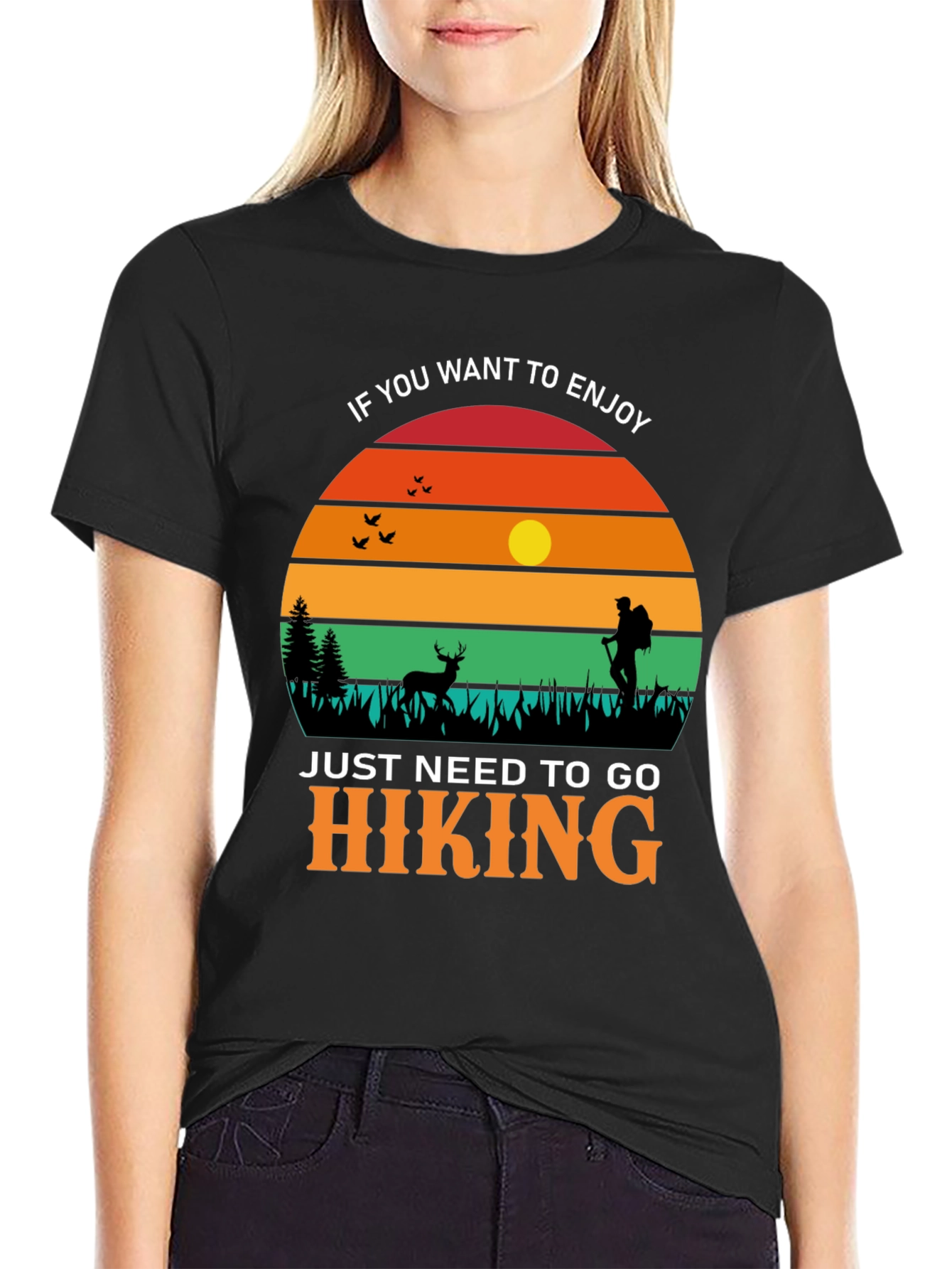 Enjoy Hiking T-Shirt - Outdoor Adventure Tee
