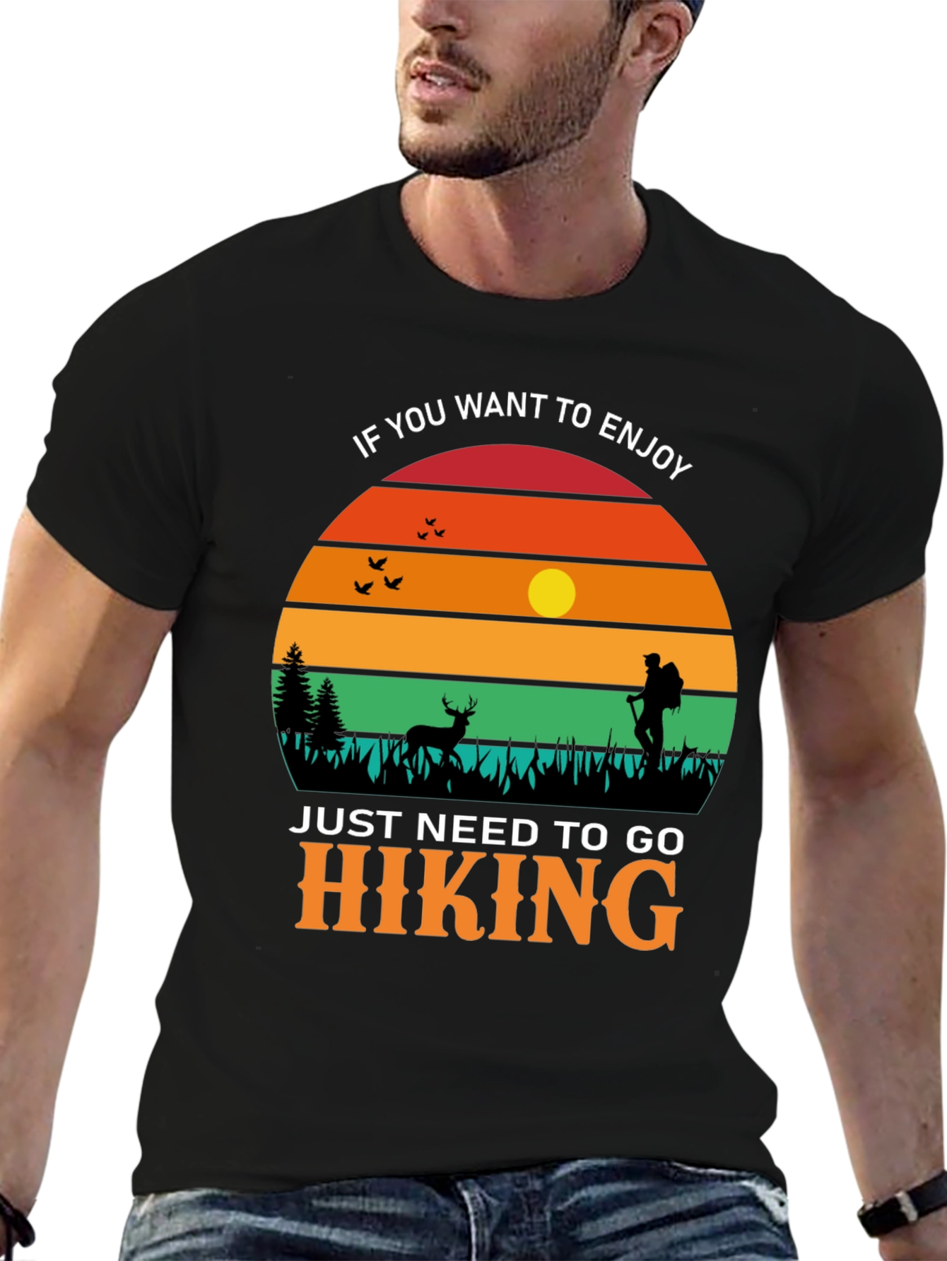 Enjoy Hiking T-Shirt - Outdoor Adventure Tee
