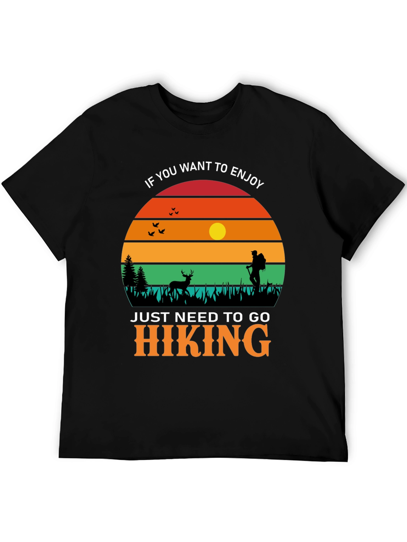 Enjoy Hiking T-Shirt - Outdoor Adventure Tee