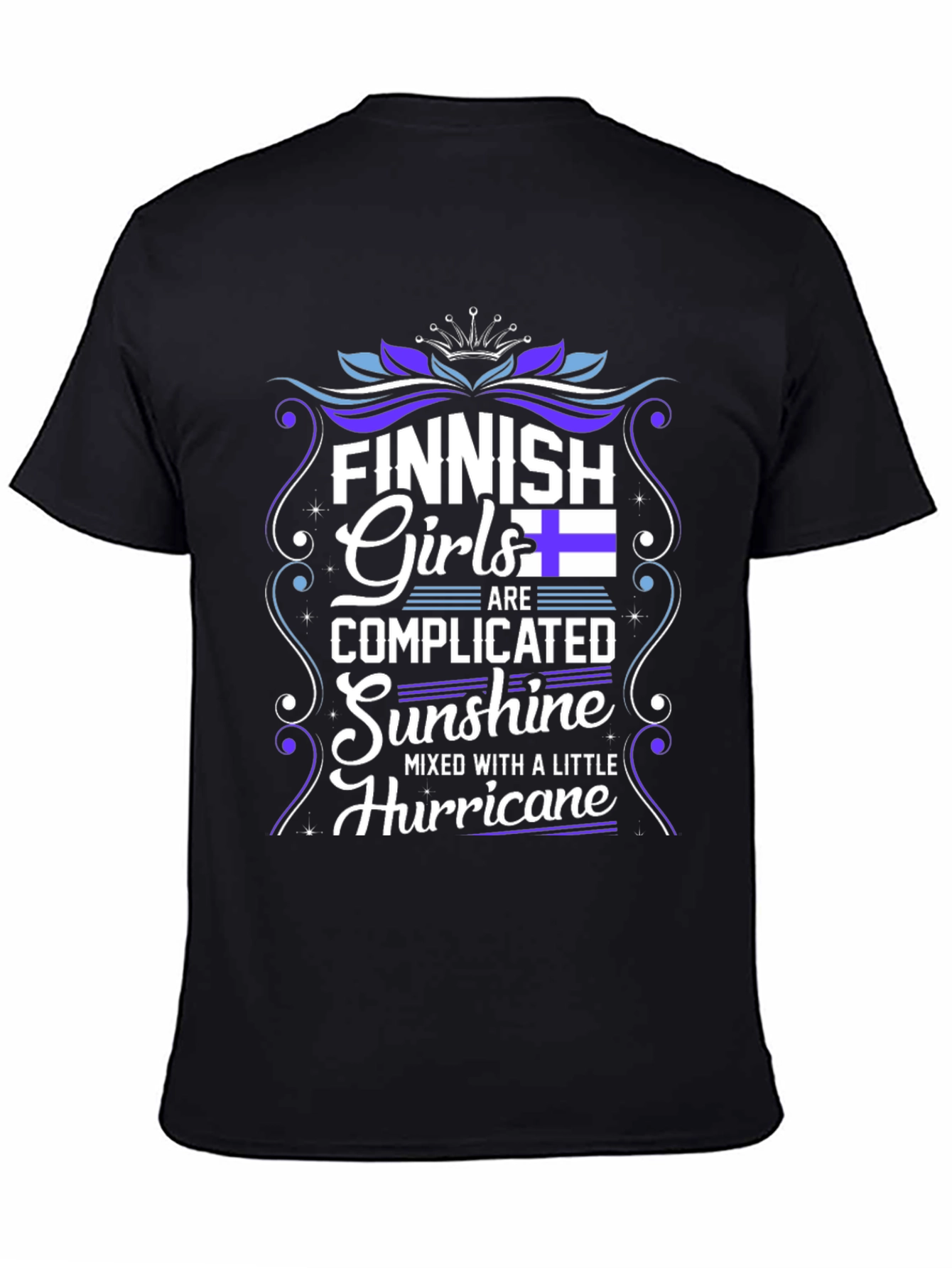 Finnish Girl Complicated Sunshine Hurricane T-Shirt
