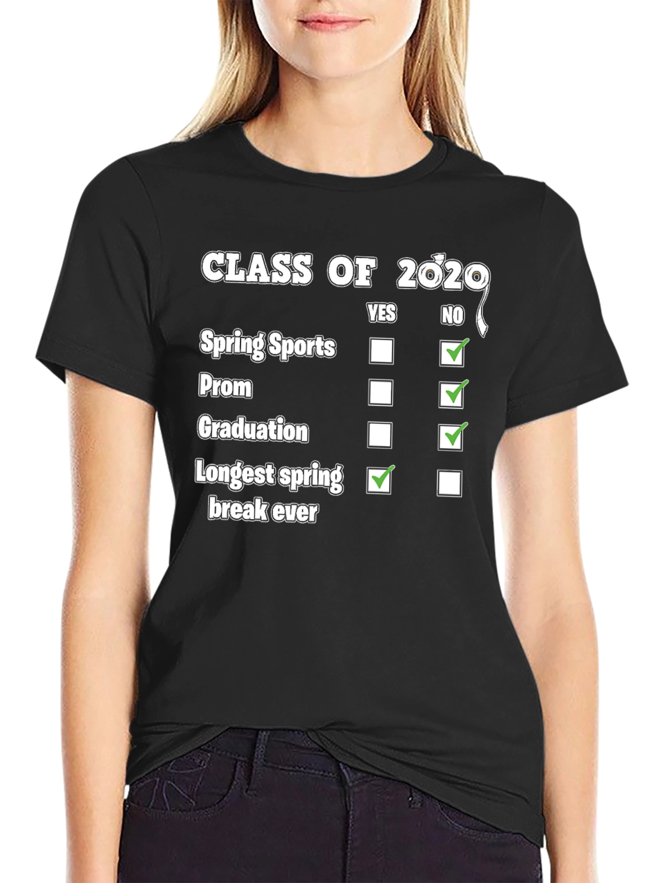 Class of 2020 T-Shirt Novelty Graduation Gift
