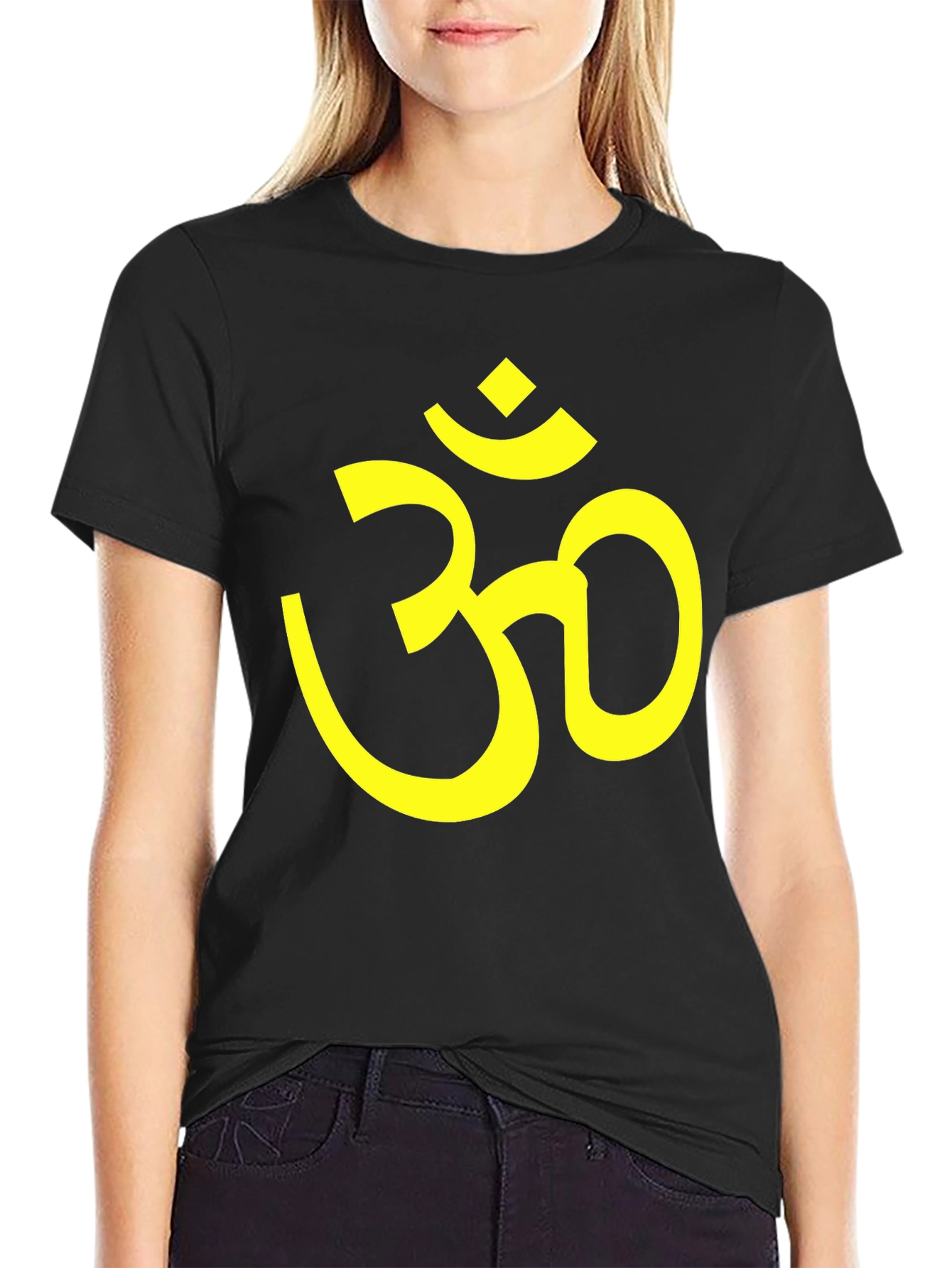 Om Symbol Graphic T-Shirt - Stylish Casual Wear