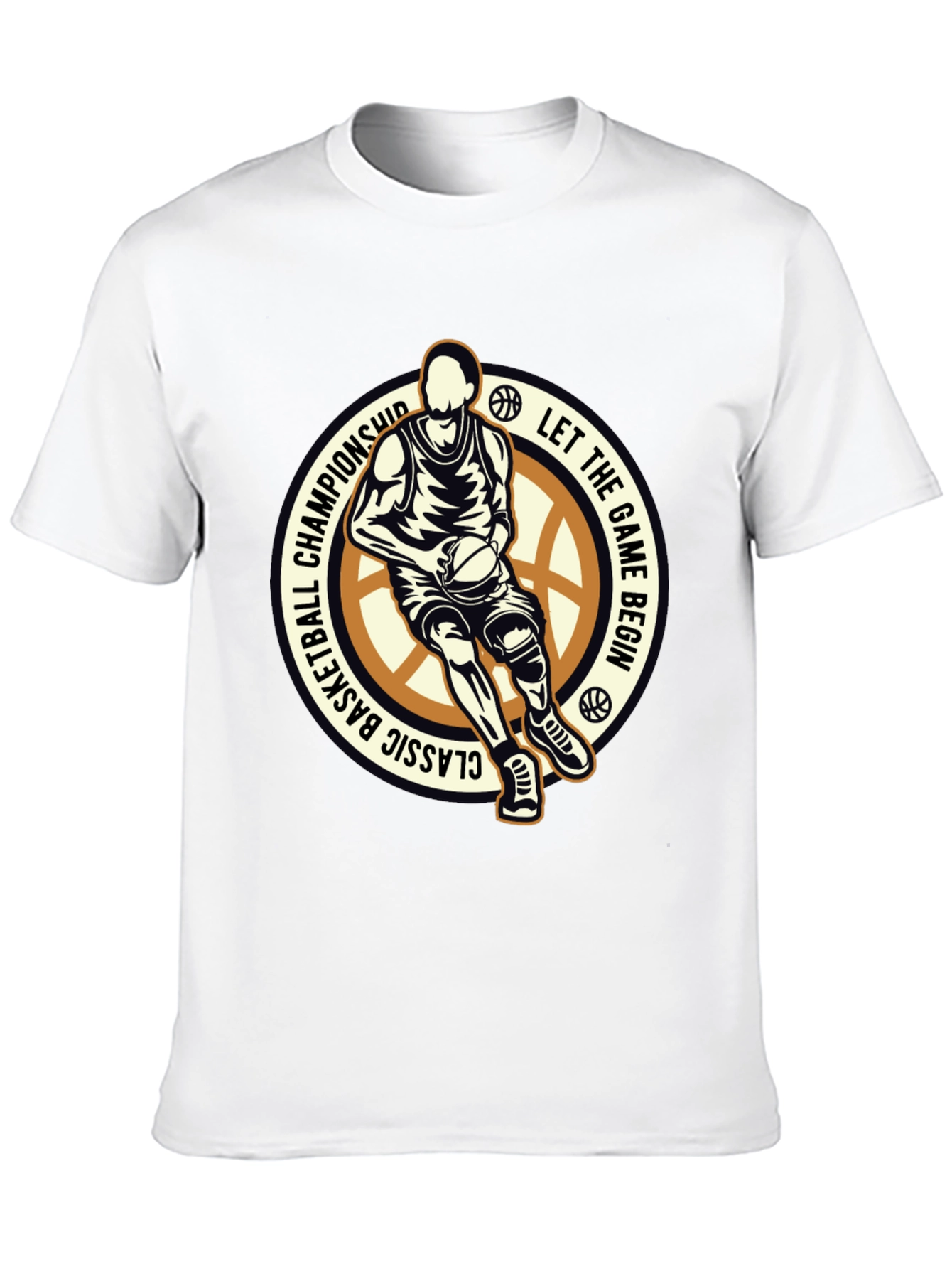 Classic Basketball Championship Graphic T-Shirt