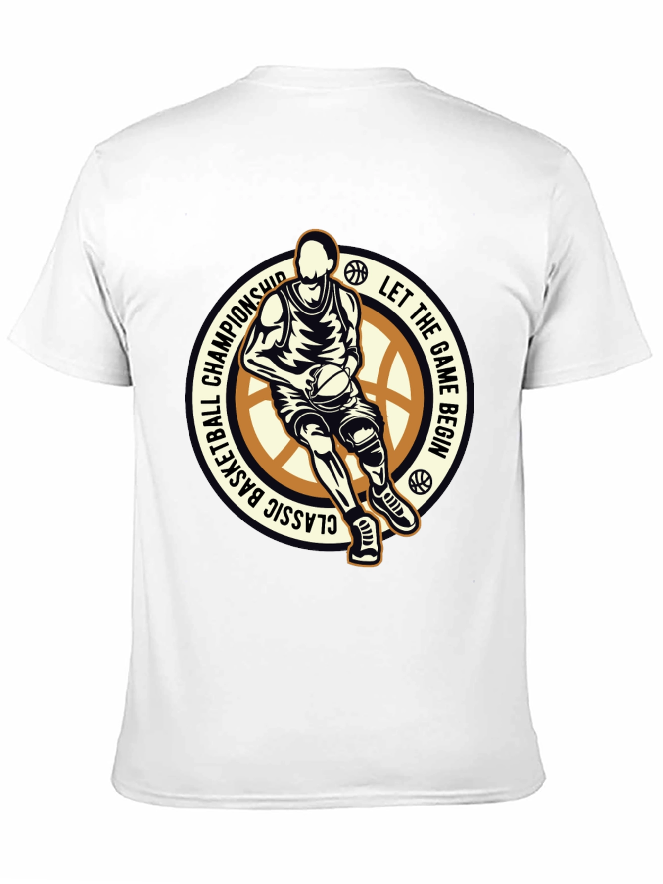 Classic Basketball Championship Graphic T-Shirt