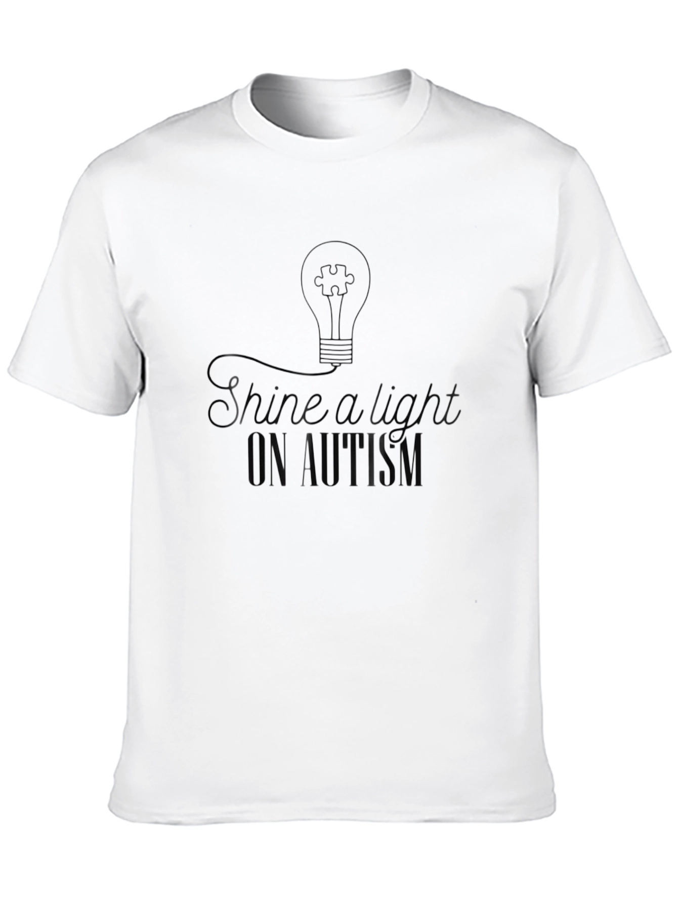 Shine a Light on Autism Awareness T-Shirt