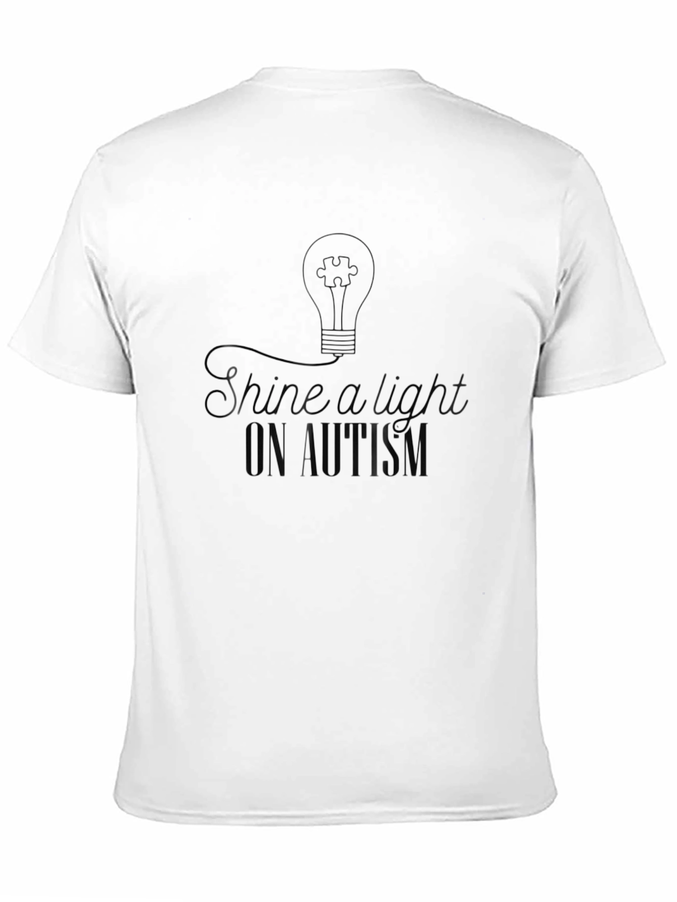 Shine a Light on Autism Awareness T-Shirt