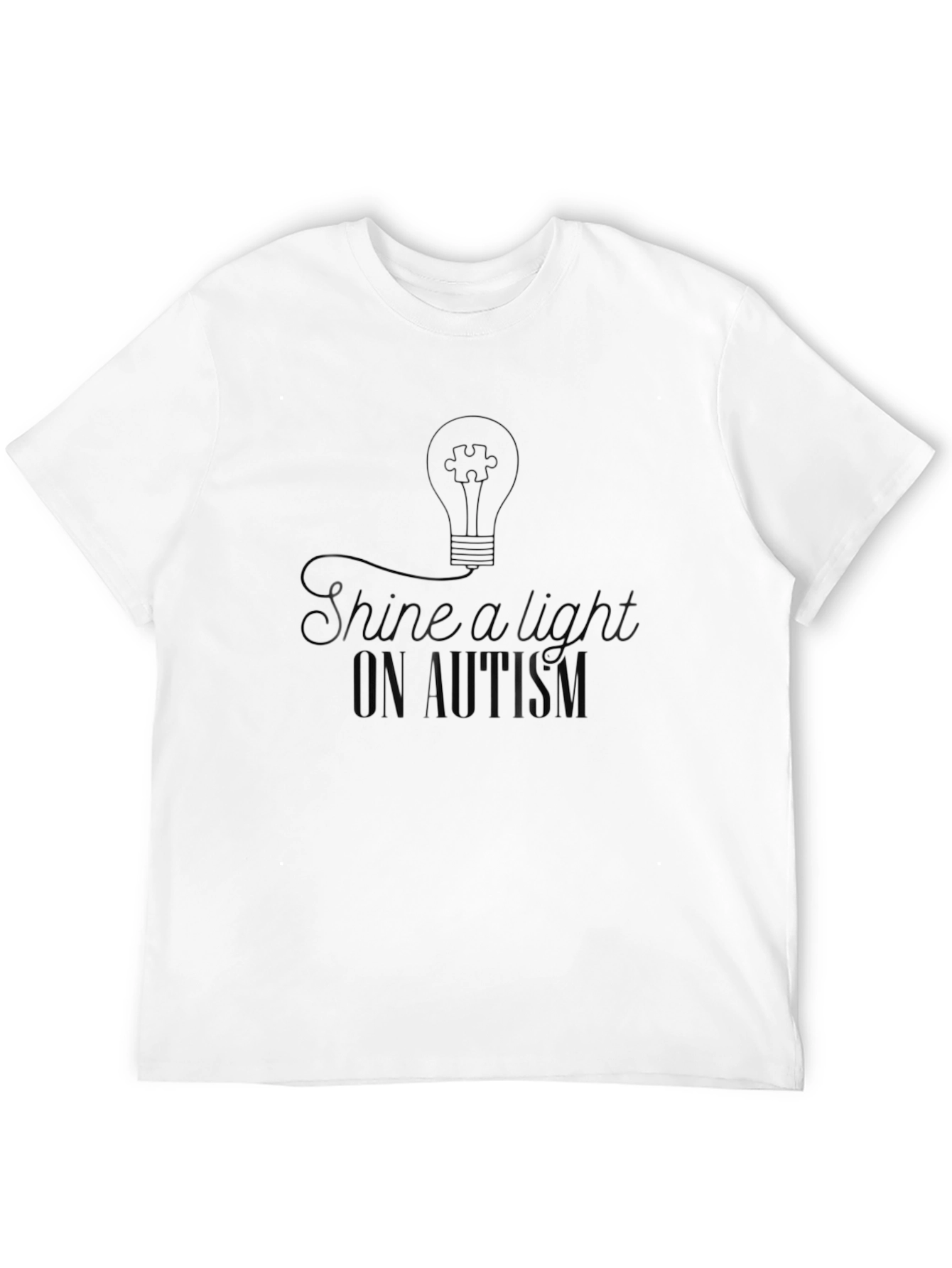 Shine a Light on Autism Awareness T-Shirt