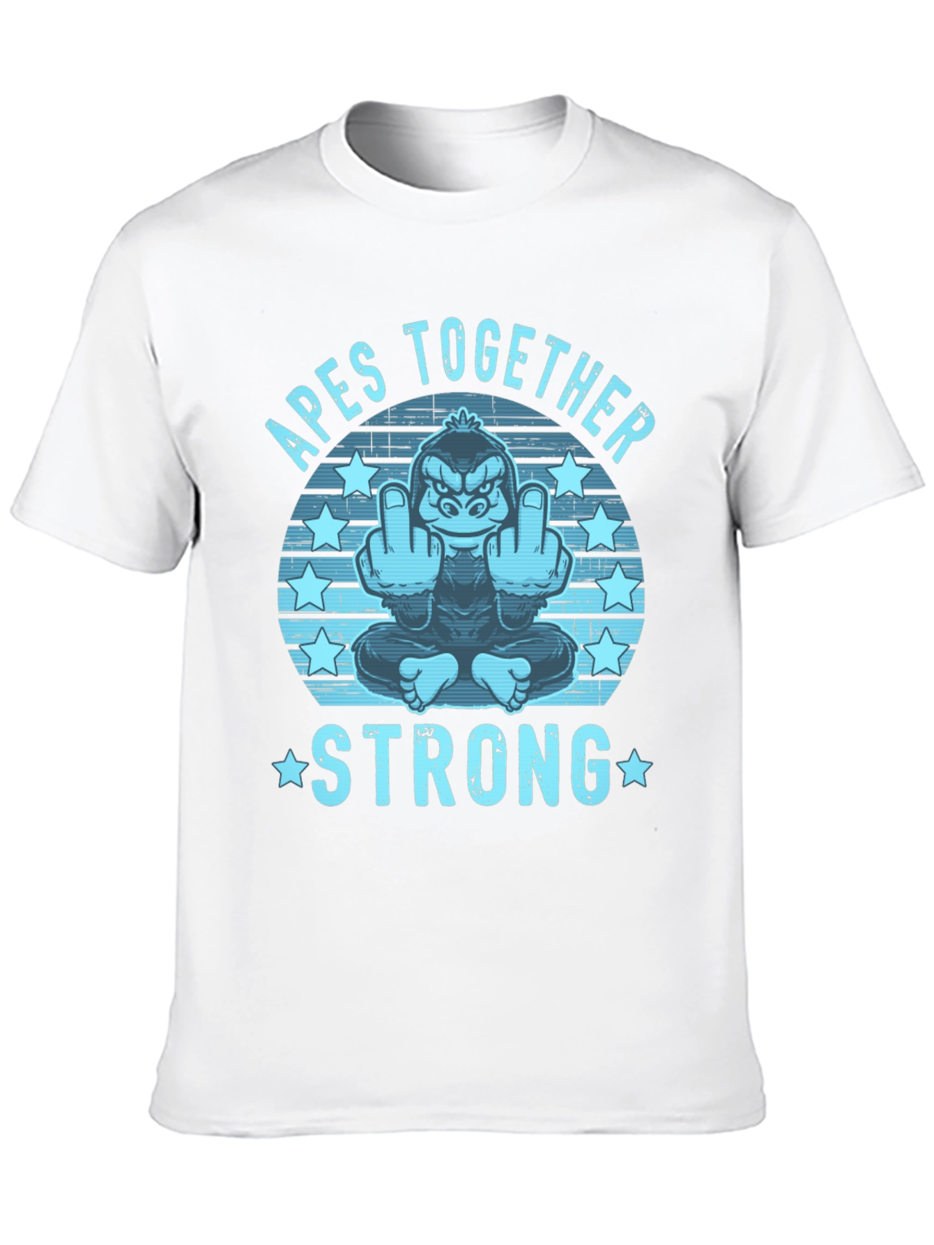 Apes Together Strong Graphic Tee - Black