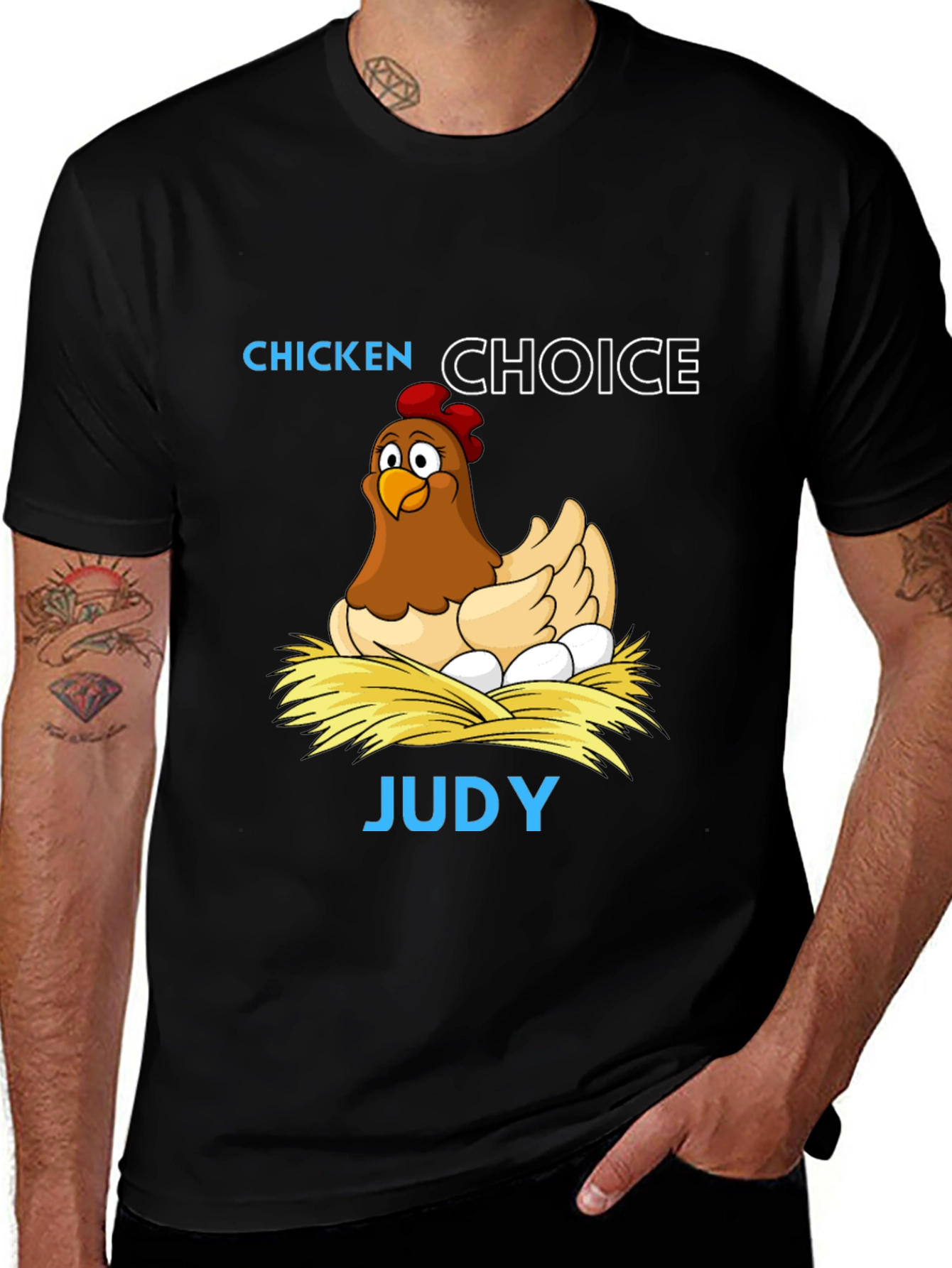 Chicken Choice Judy Graphic Tee