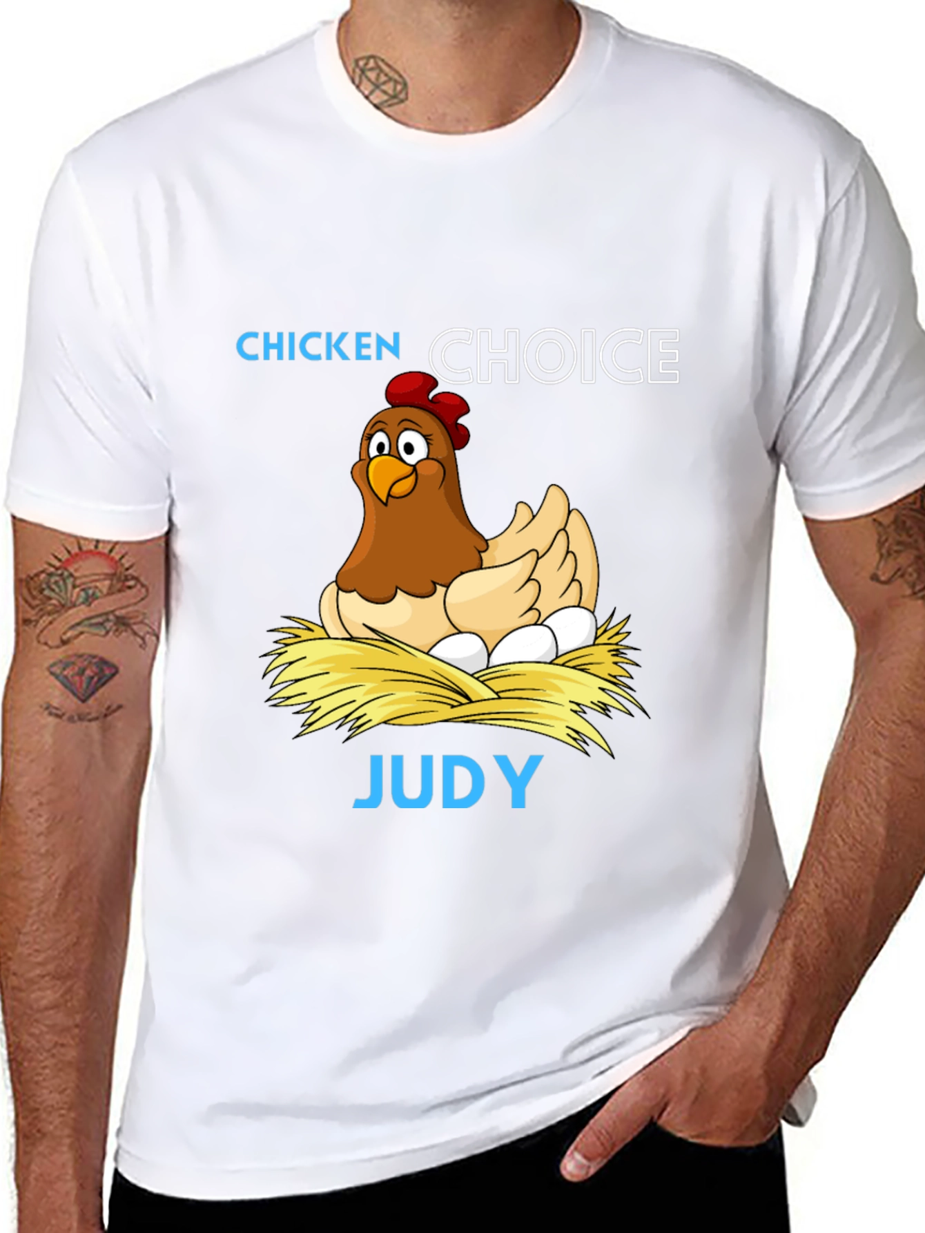 Chicken Choice Judy Graphic Tee