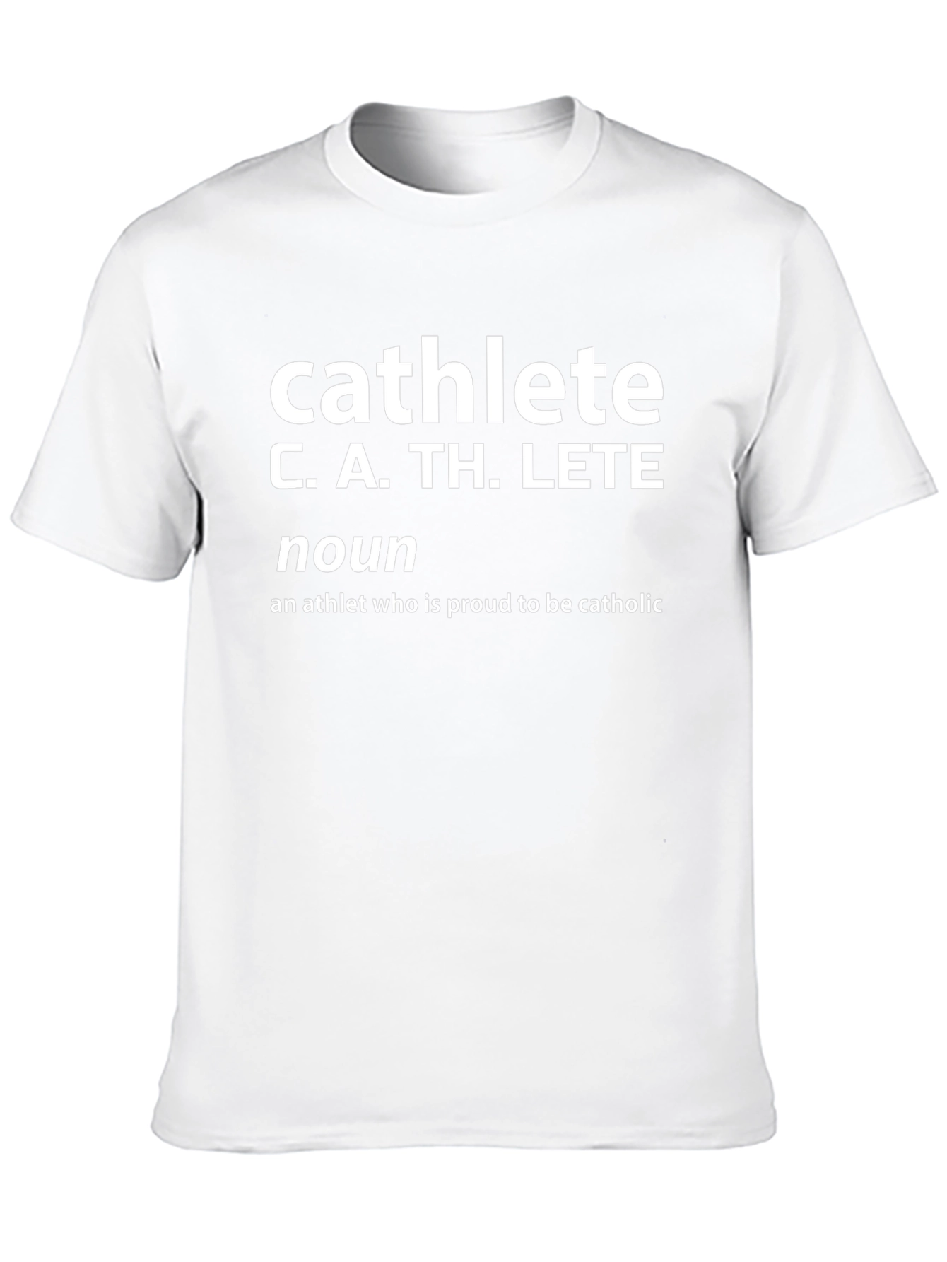 Cathlete T-Shirt - Catholic Athlete Pride