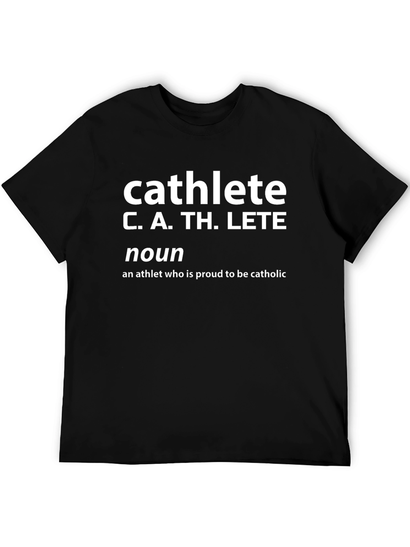 Cathlete T-Shirt - Catholic Athlete Pride