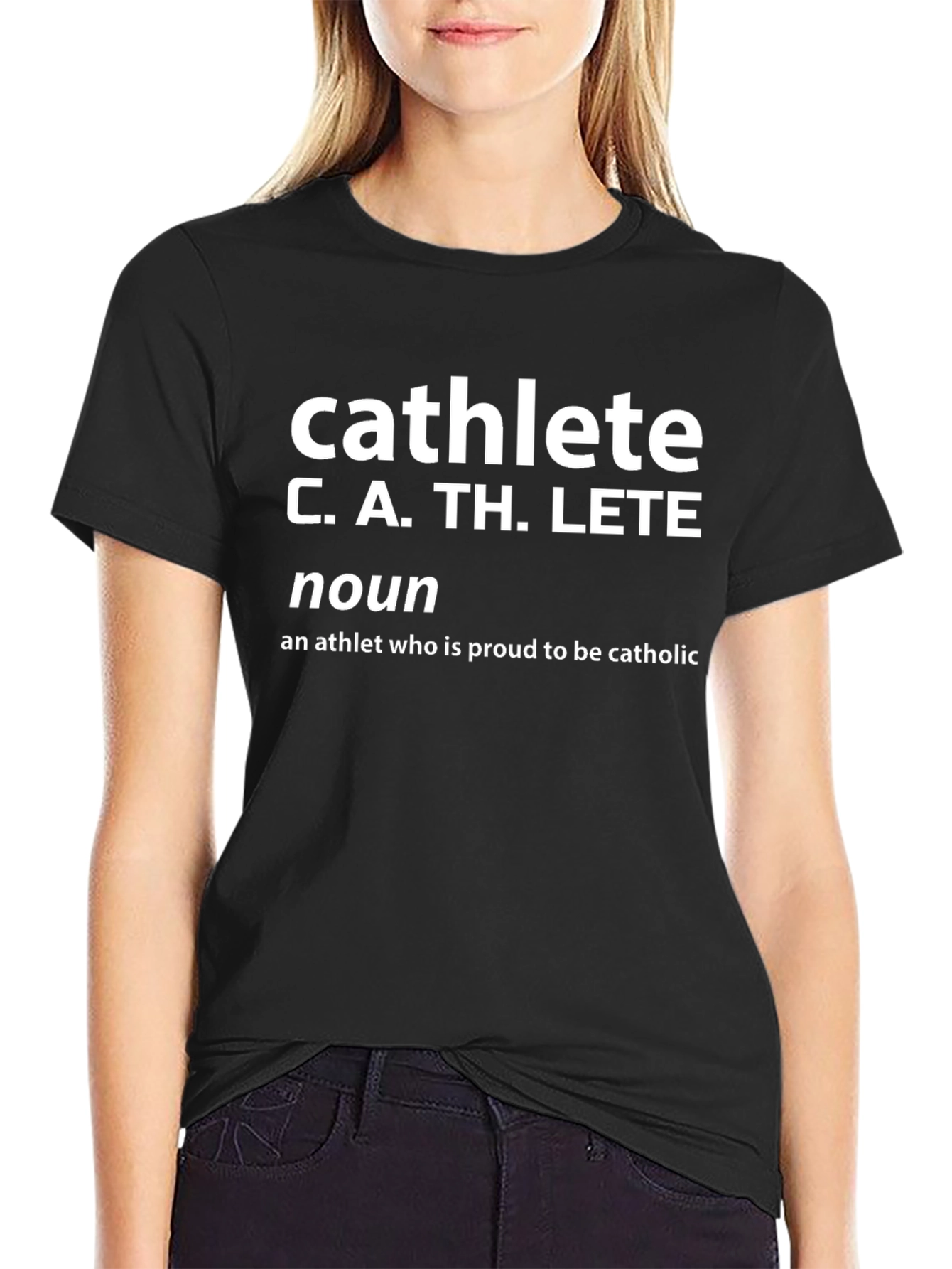 Cathlete T-Shirt - Catholic Athlete Pride