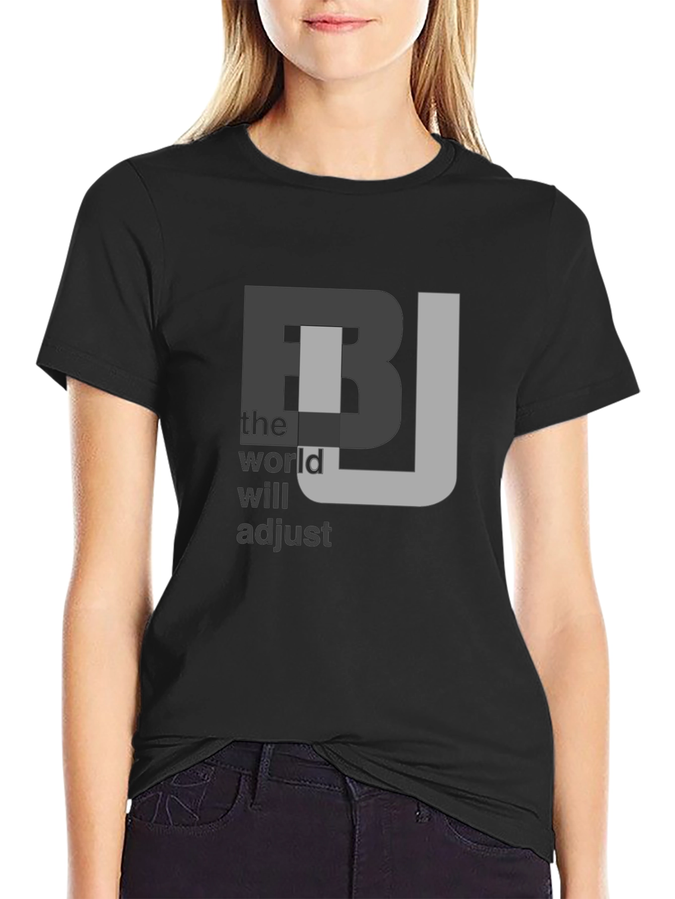 BJ The World Will Adjust Black T-Shirt