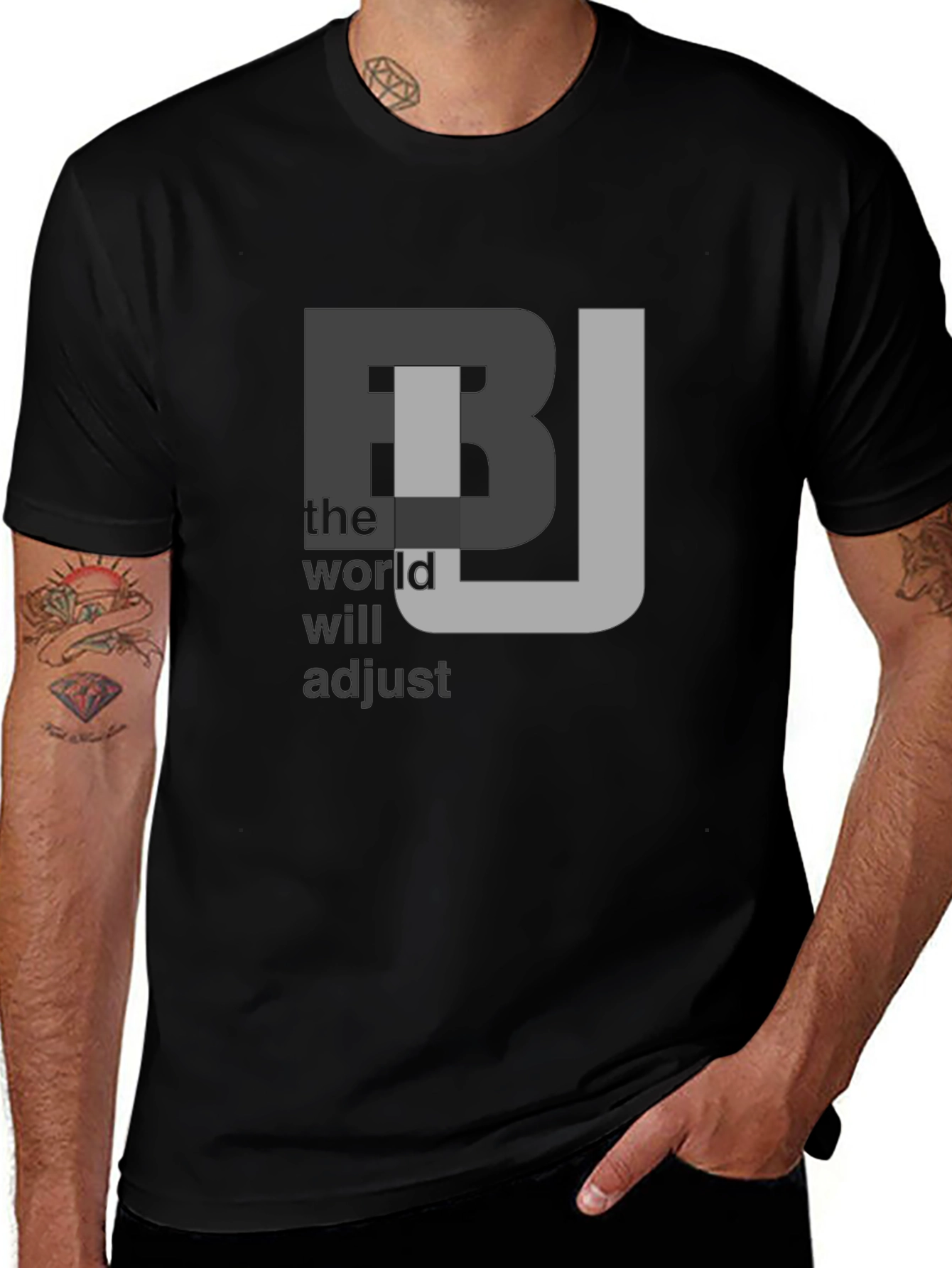 BJ The World Will Adjust Black T-Shirt