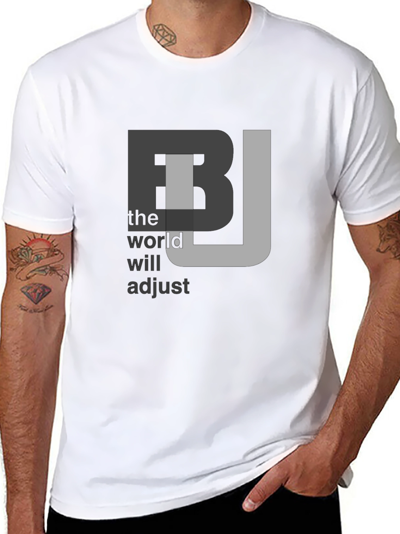 BJ The World Will Adjust Black T-Shirt