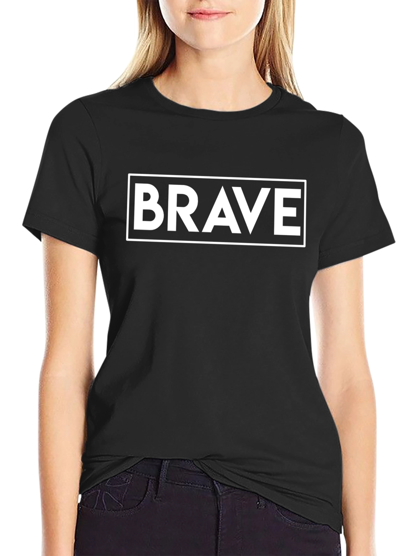 Brave Graphic Tee - Bold Statement T-Shirt