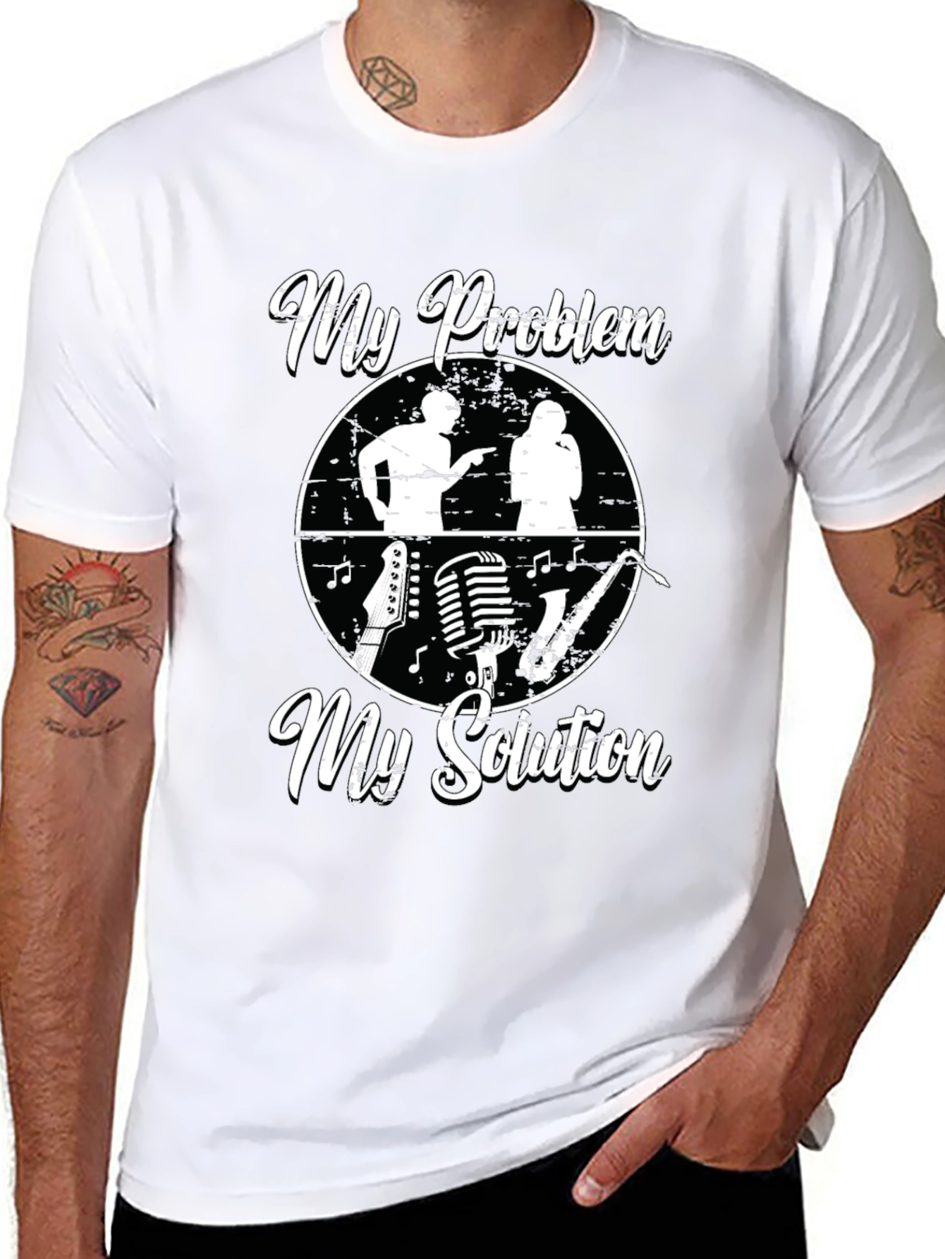 My Problem My Solution Musician T-Shirt