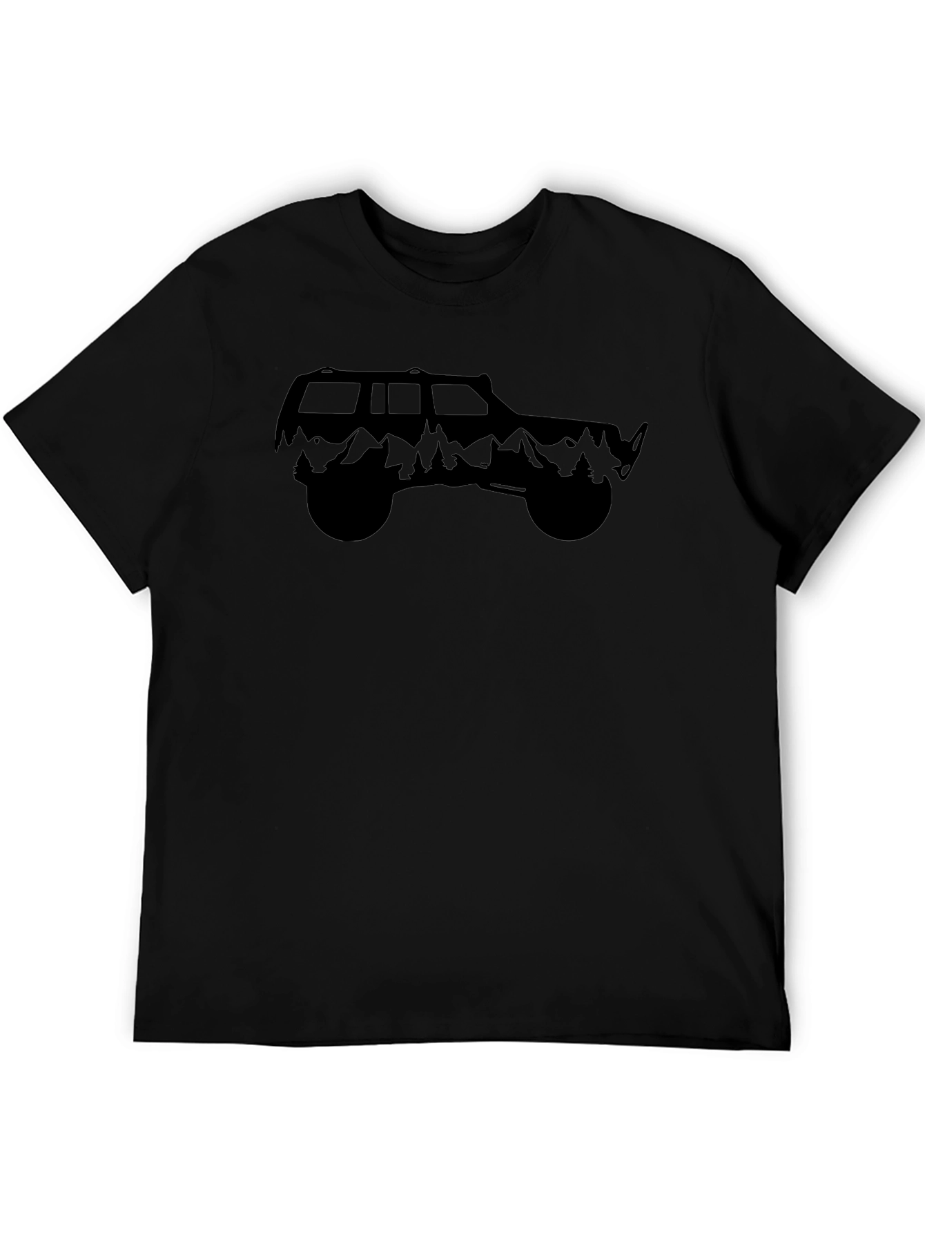 Off-Road Adventure T-Shirt: Mountain Jeep Design