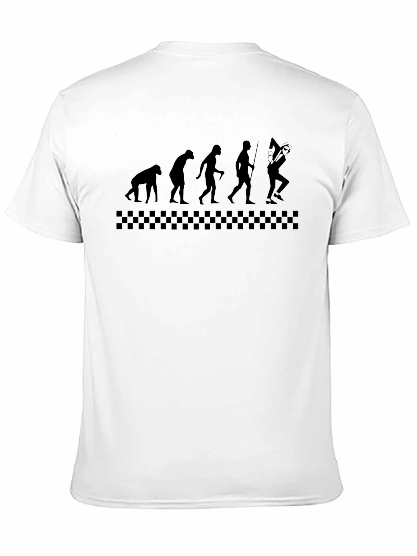 Evolution of Trombone Player Mens Black T-Shirt