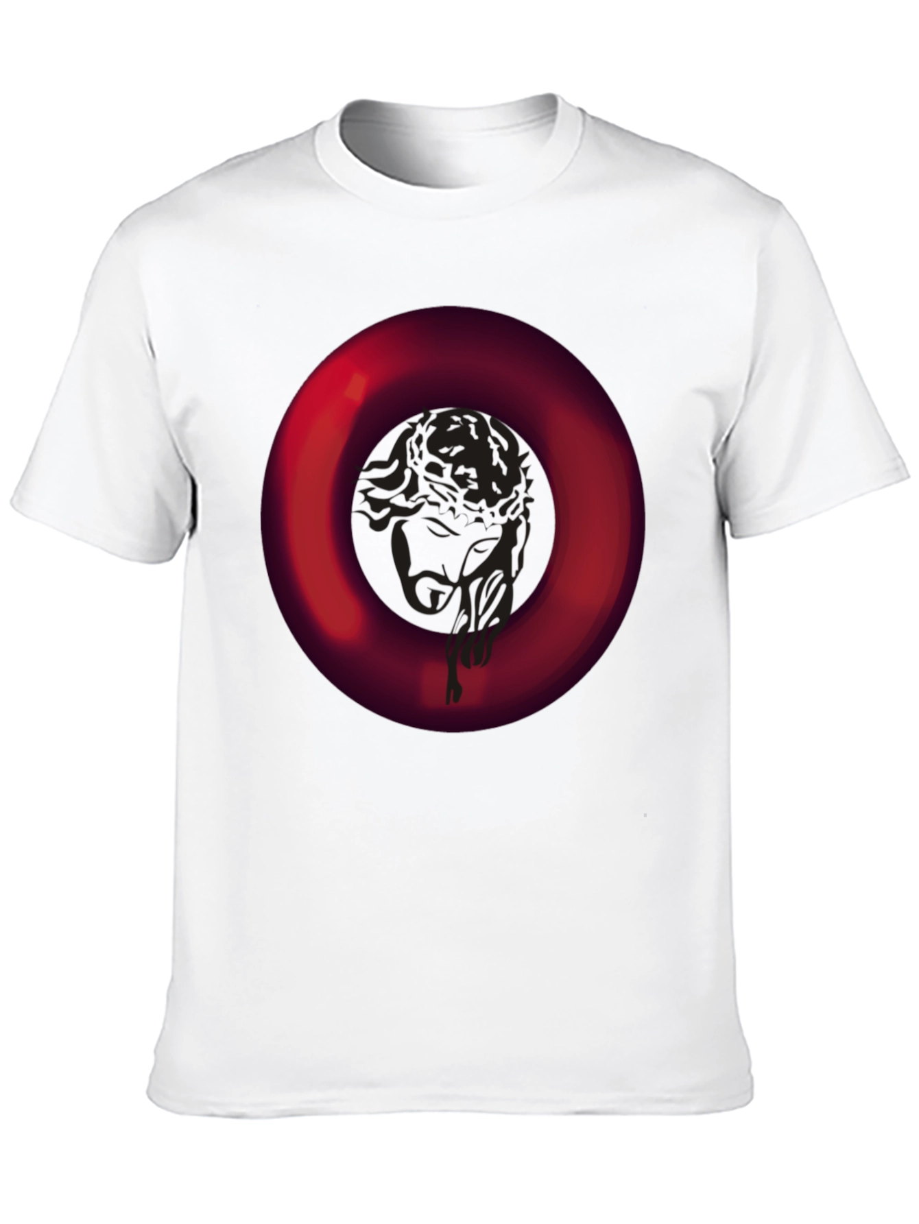Bold Ring Graphic Tee - Modern Casual Style