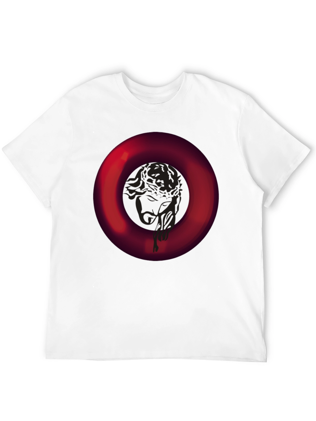 Bold Ring Graphic Tee - Modern Casual Style