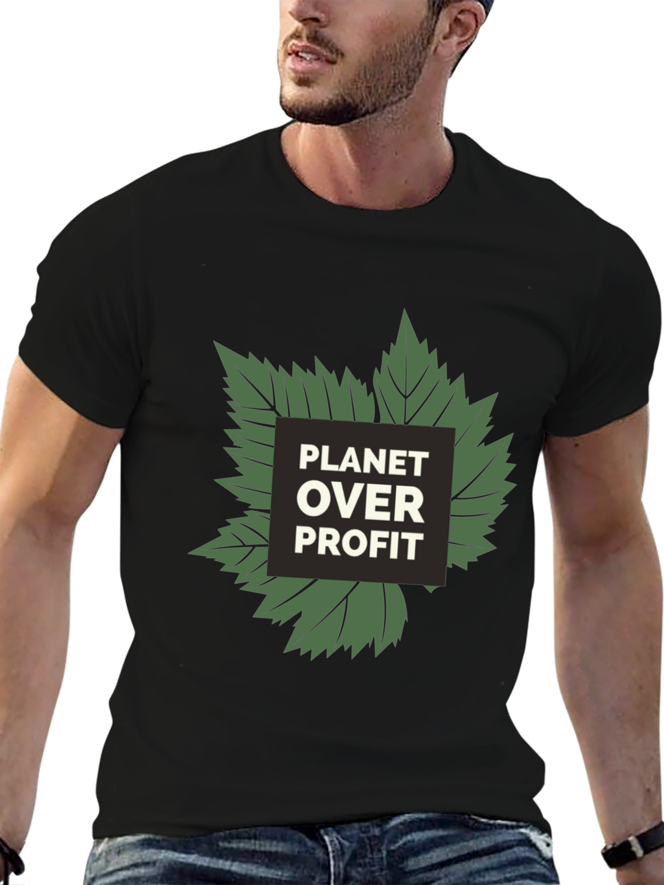 Planet Over Profit Graphic Tee