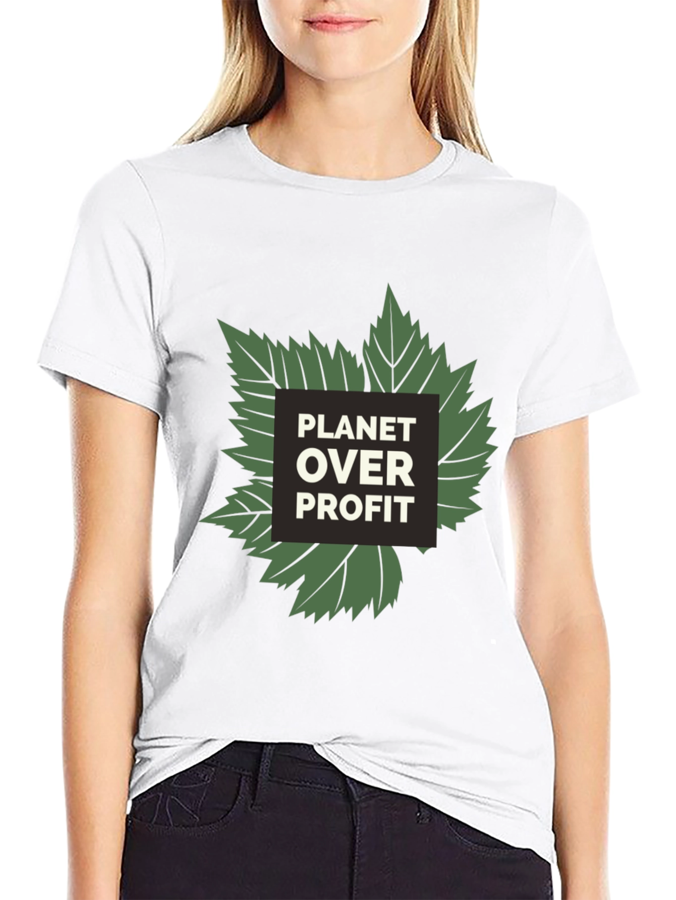 Planet Over Profit Graphic Tee