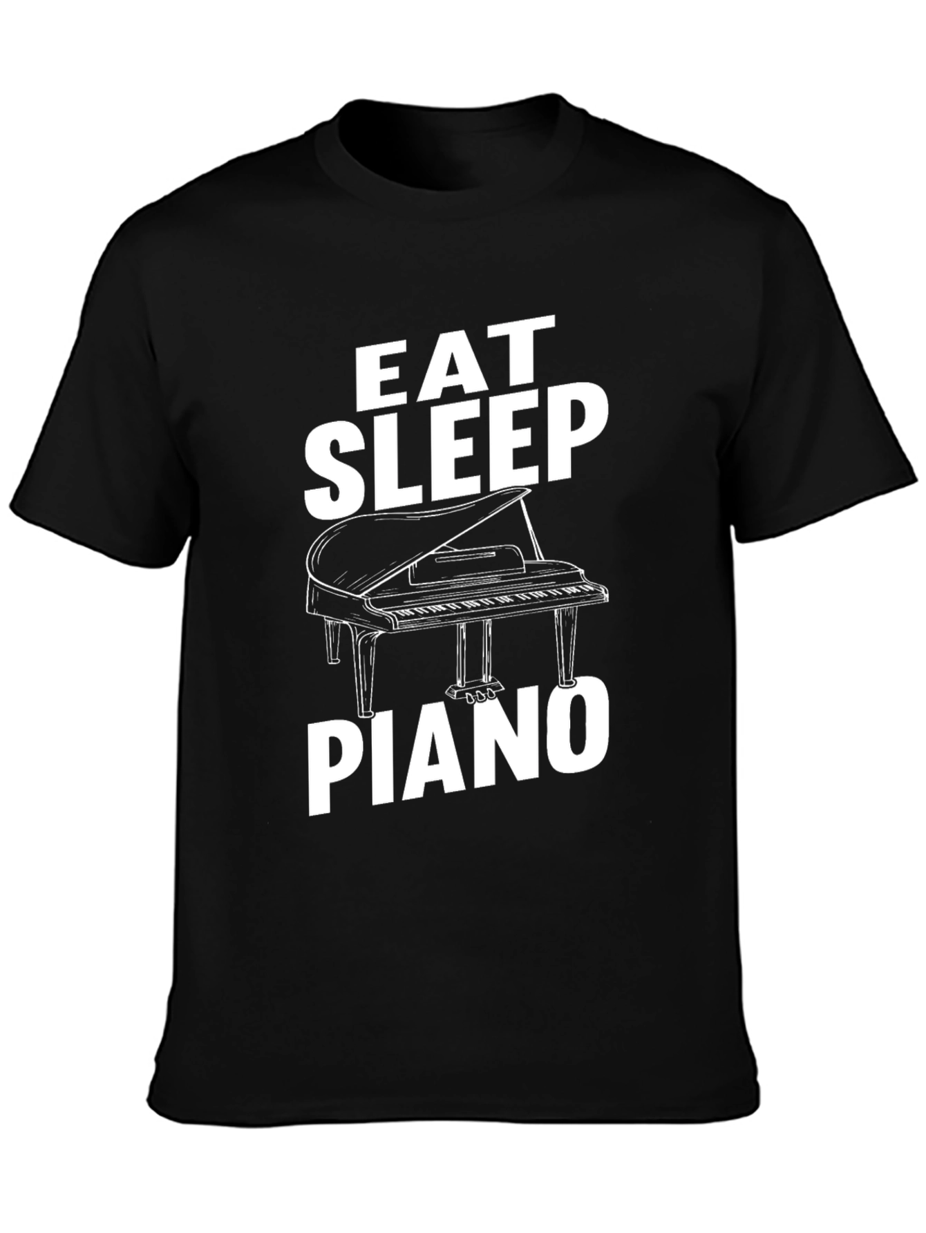 Eat Sleep Piano T-Shirt - Music Lover Gift