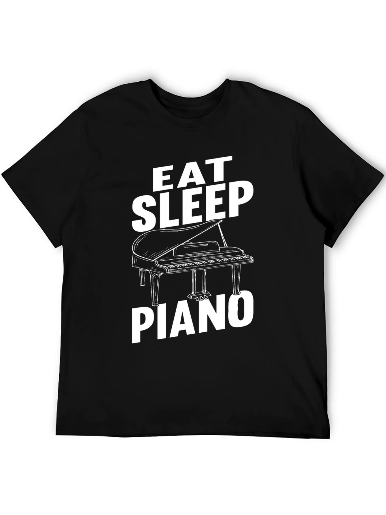 Eat Sleep Piano T-Shirt - Music Lover Gift