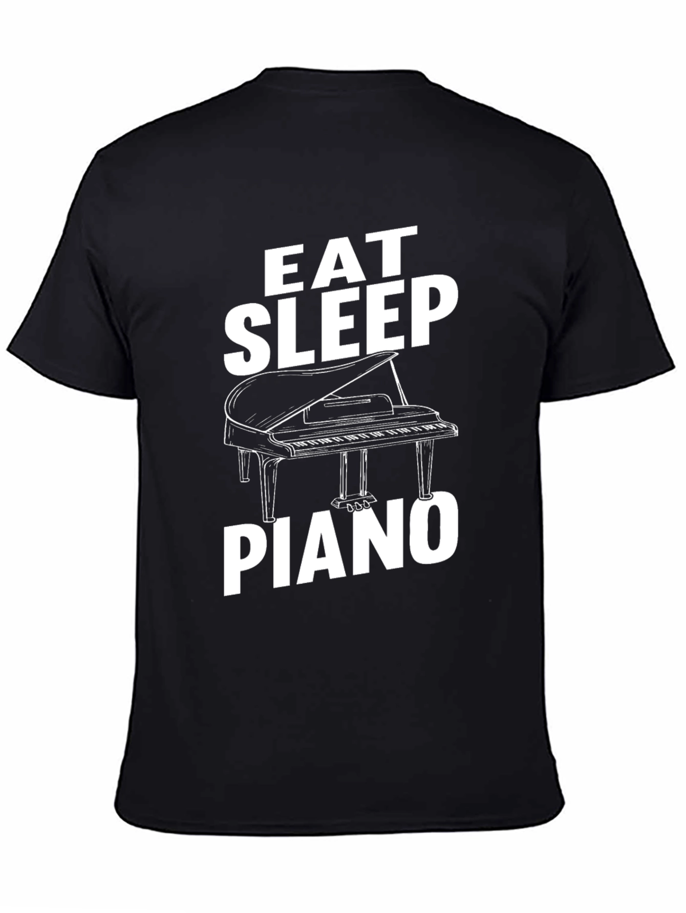 Eat Sleep Piano T-Shirt - Music Lover Gift