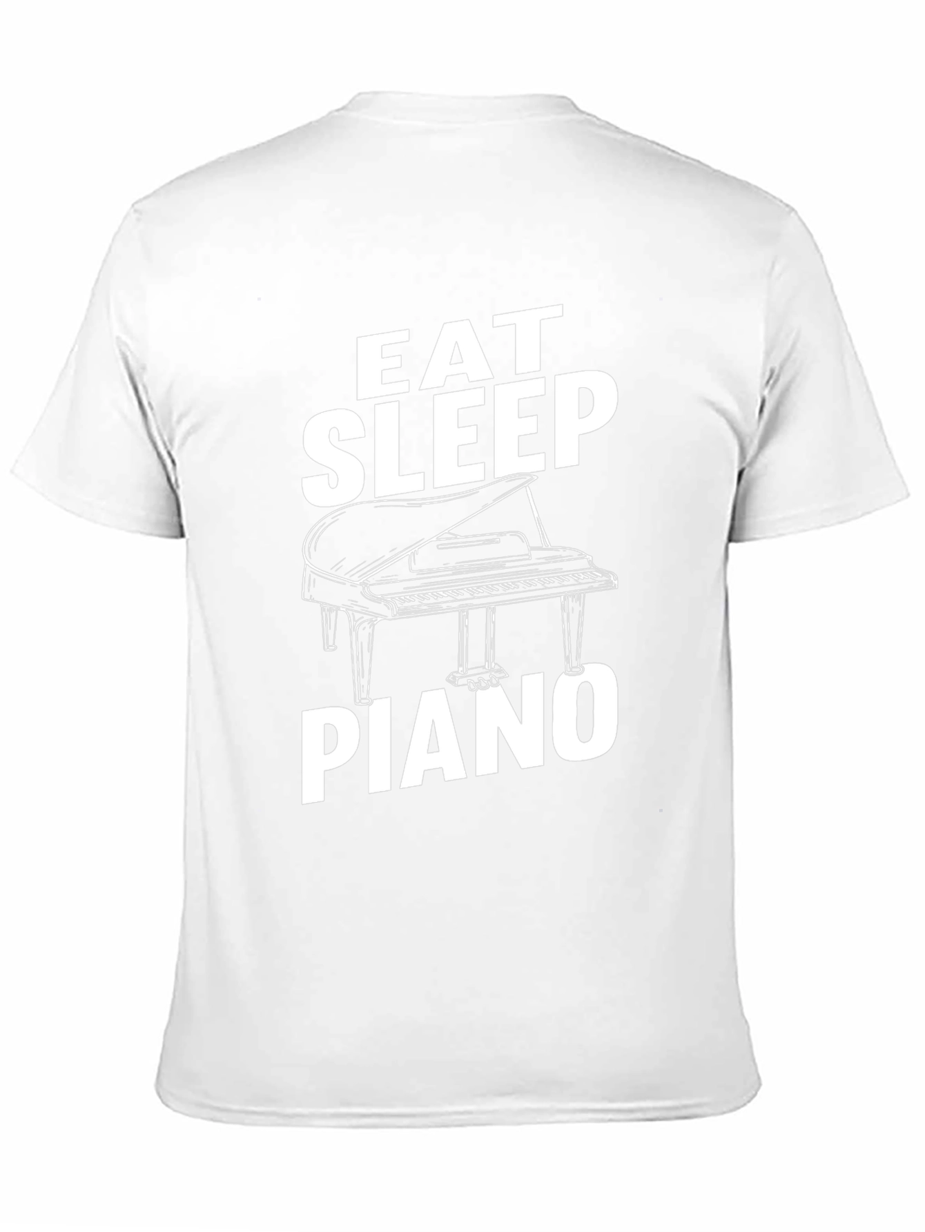 Eat Sleep Piano T-Shirt - Music Lover Gift