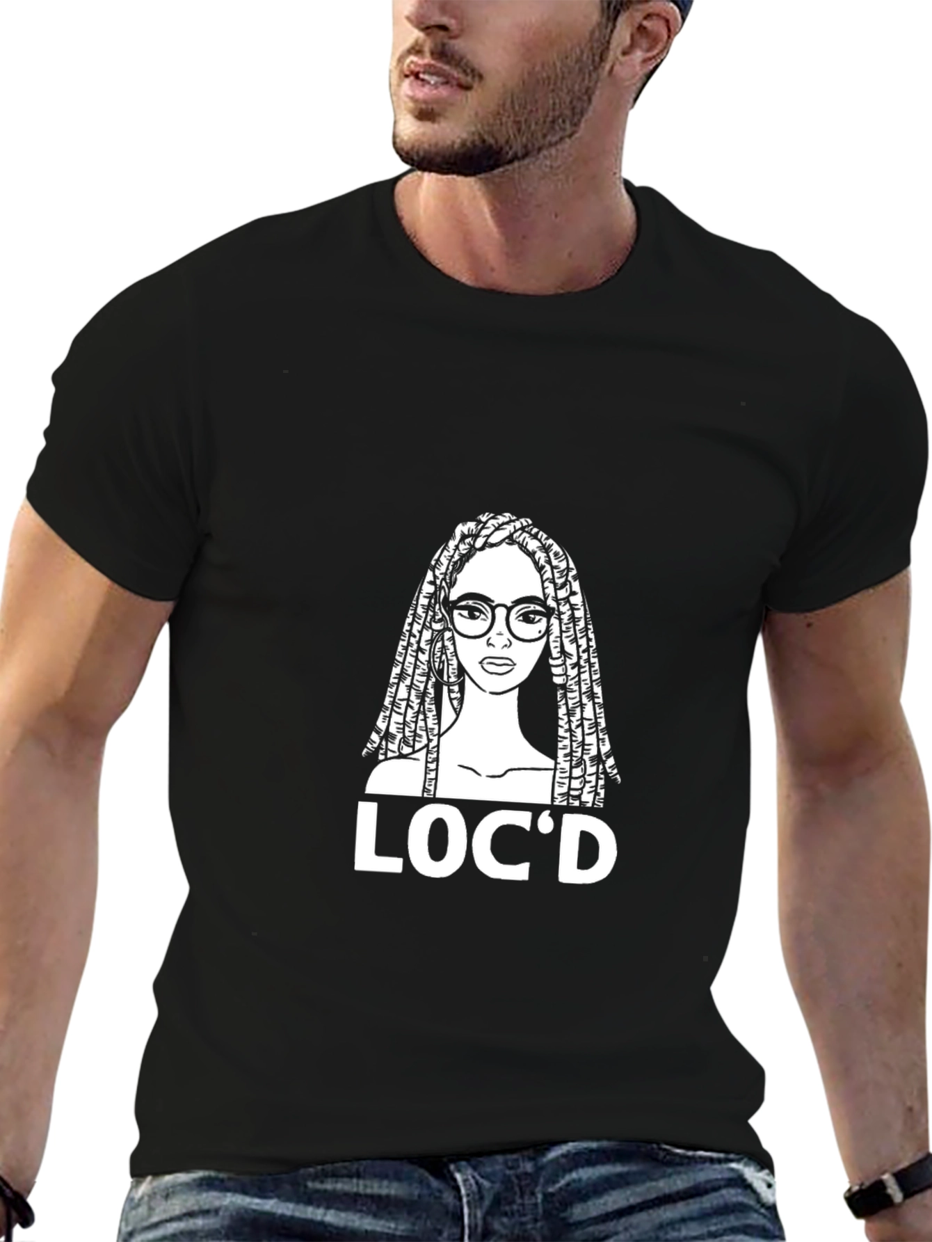 Locd T-Shirt - Black Graphic Tee