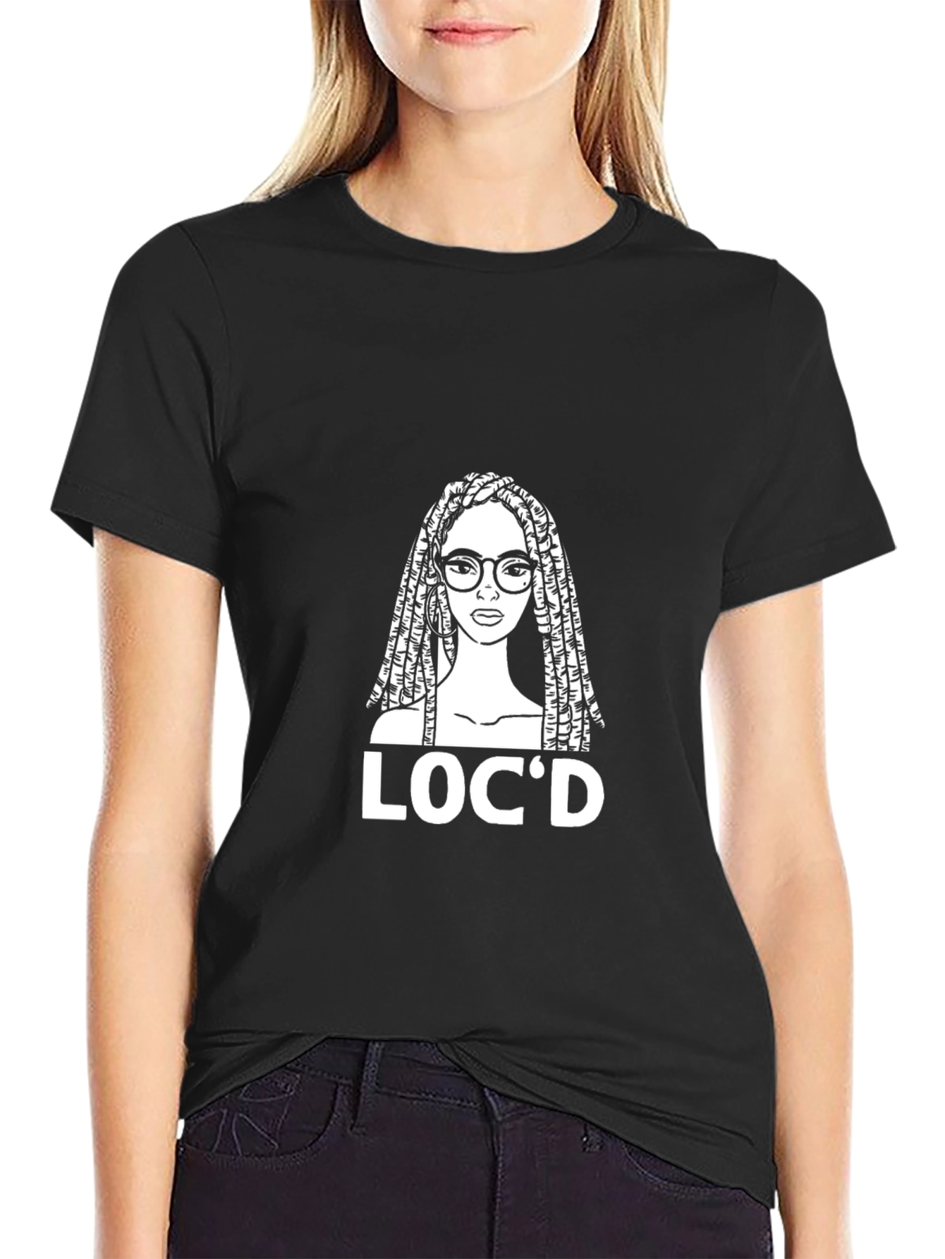 Locd T-Shirt - Black Graphic Tee