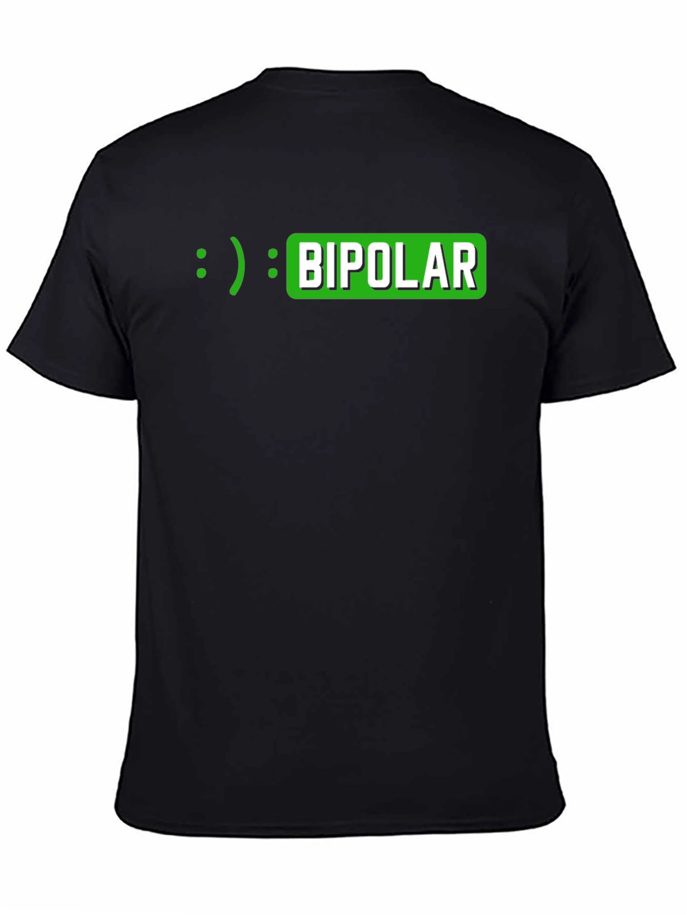 Bipolar Mood Emoticon T-Shirt - Funny Sarcastic Tee