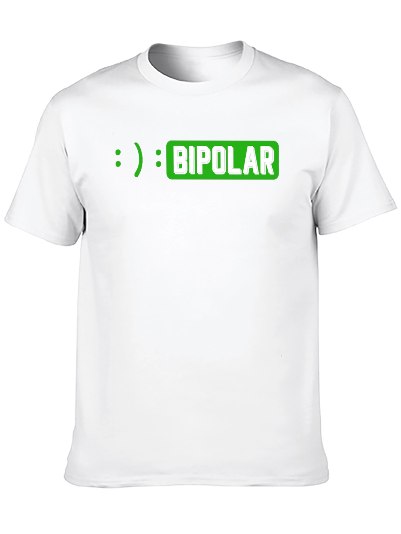 Bipolar Mood Emoticon T-Shirt - Funny Sarcastic Tee