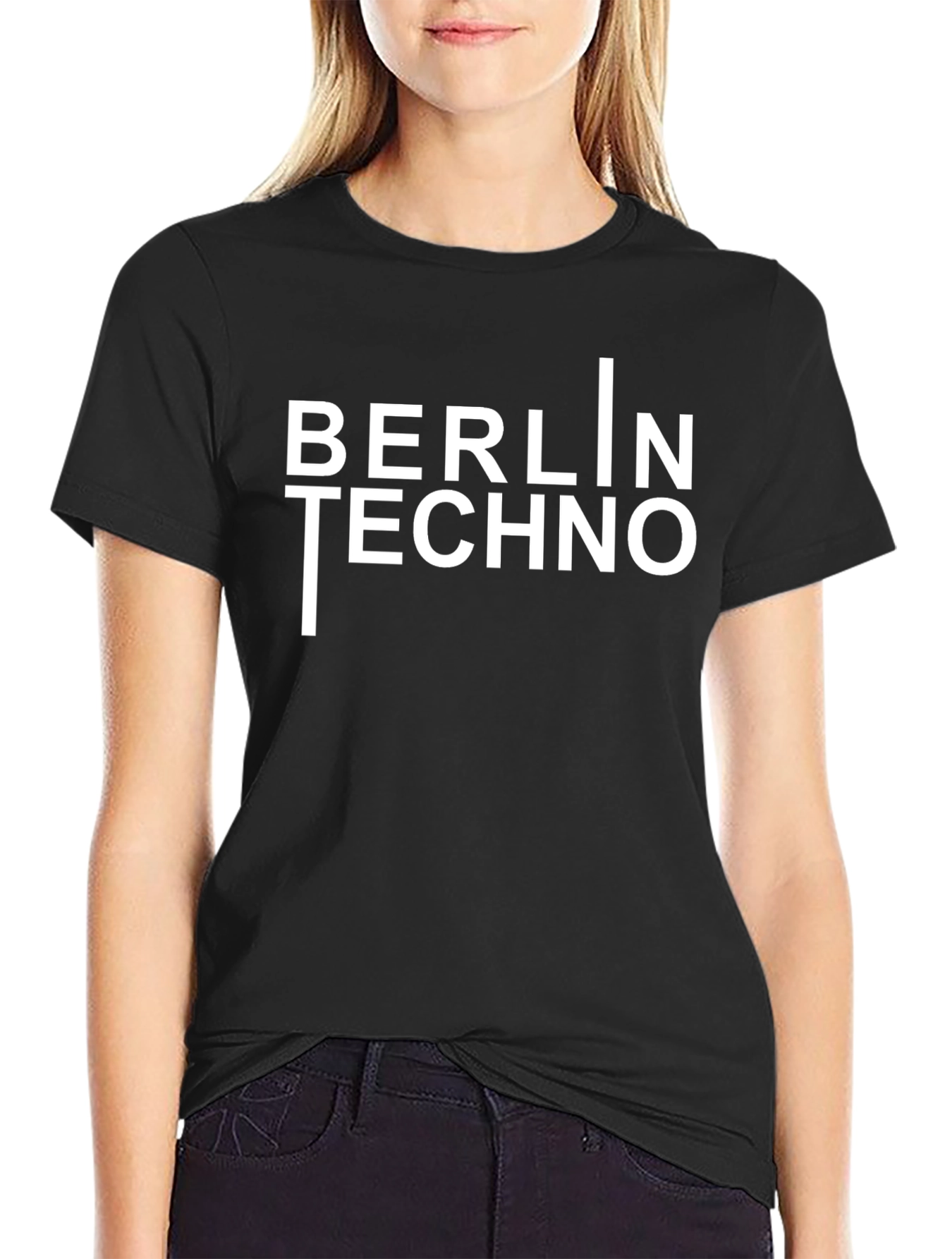 Berlin Techno Graphic Tee - Modern Style