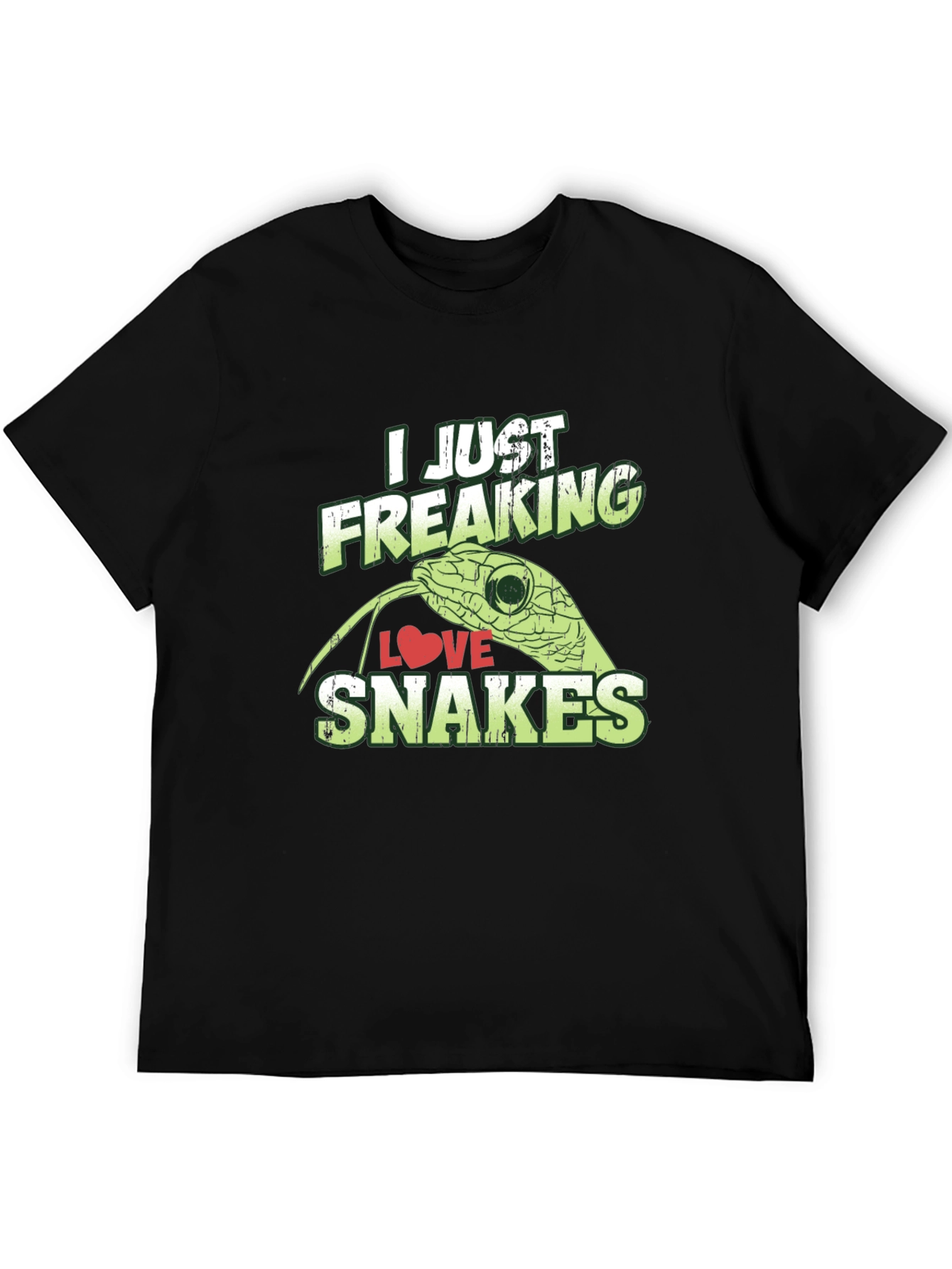 I Just Freaking Love Snakes Graphic T-Shirt