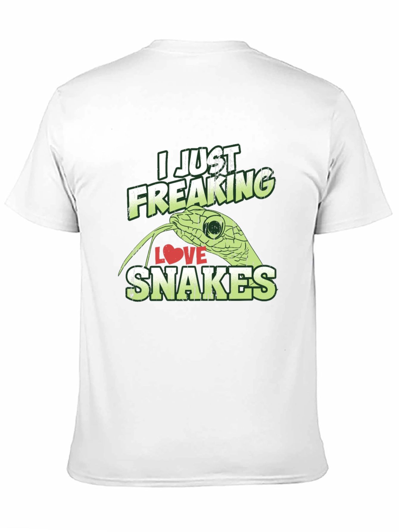 I Just Freaking Love Snakes Graphic T-Shirt