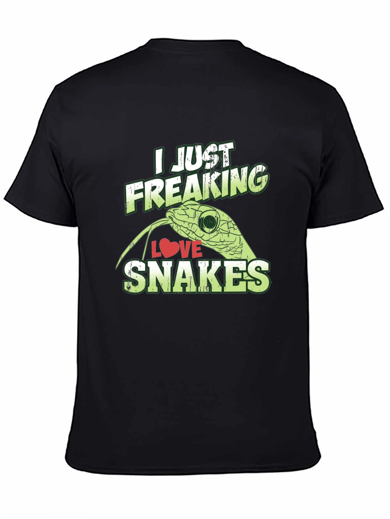 I Just Freaking Love Snakes Graphic T-Shirt